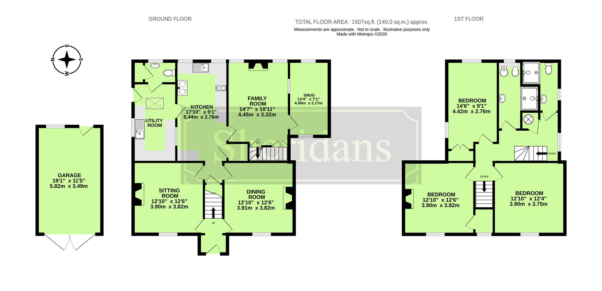 Barberry Cottage, The Causeway, Hitcham floorplan