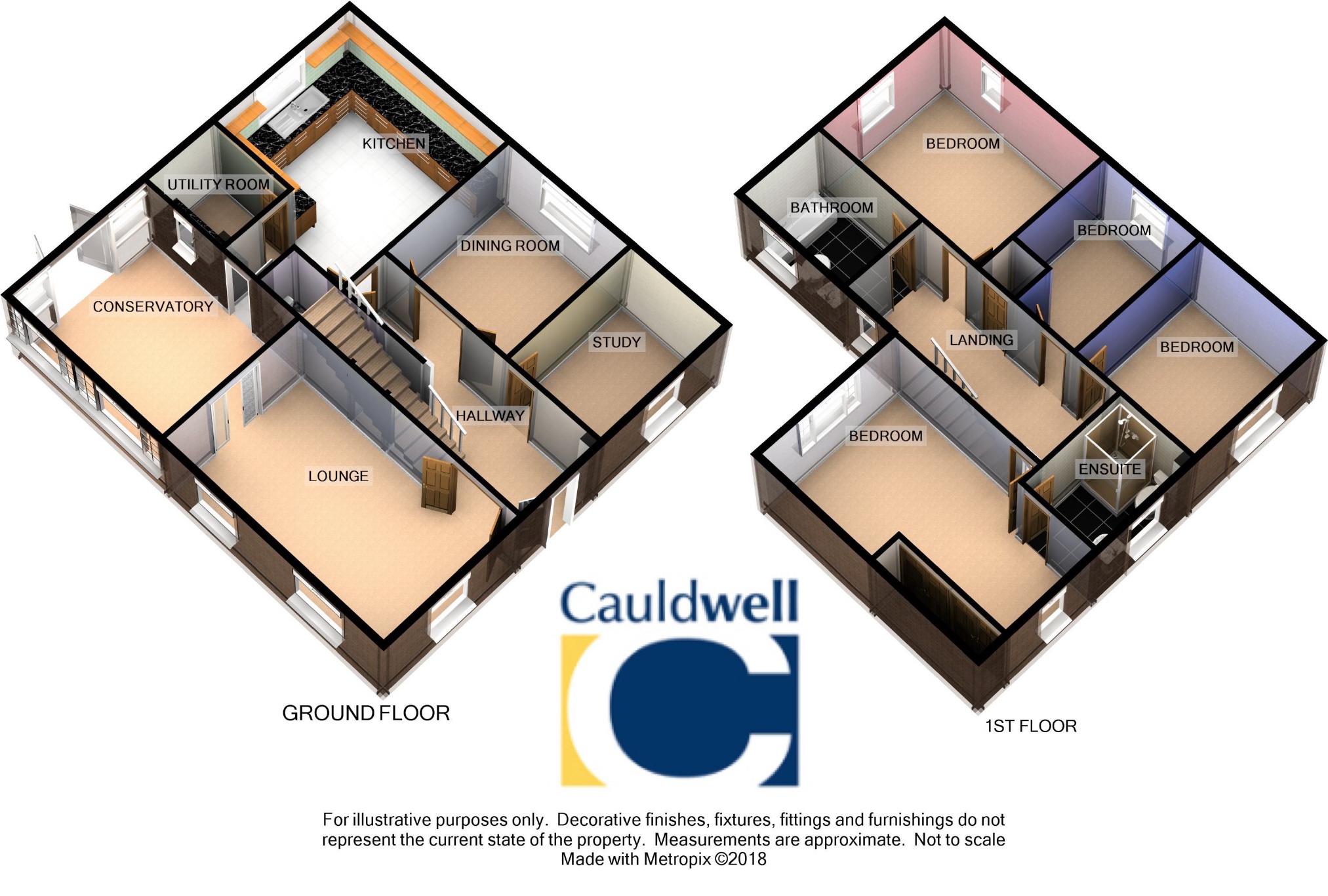 4 Bedrooms Detached house for sale in Wickstead Avenue, Grange Farm, Milton Keynes, Bucks MK8