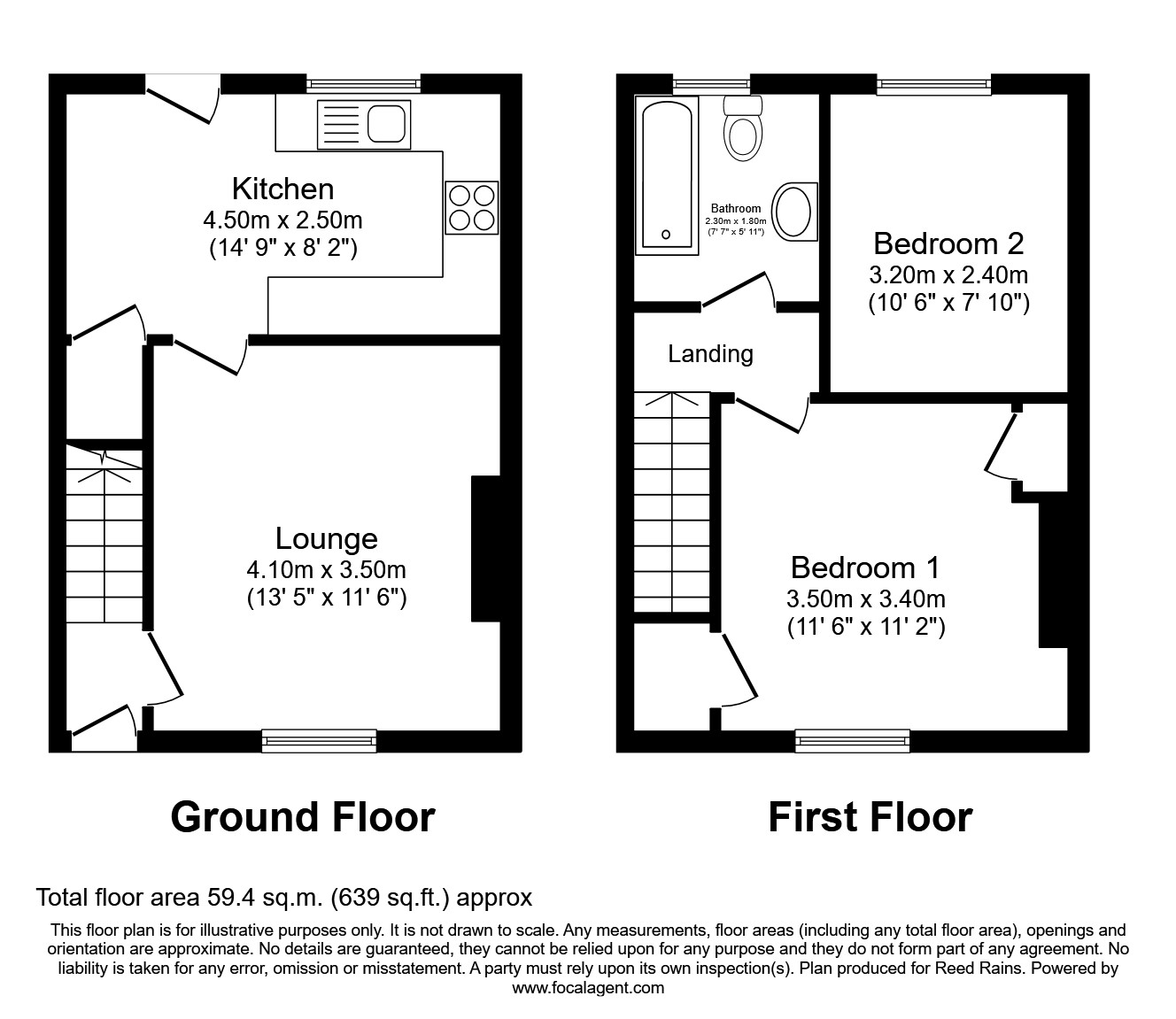 Raby Terrace, Chilton, Ferryhill, Durham DL17, 2 bedroom terraced house