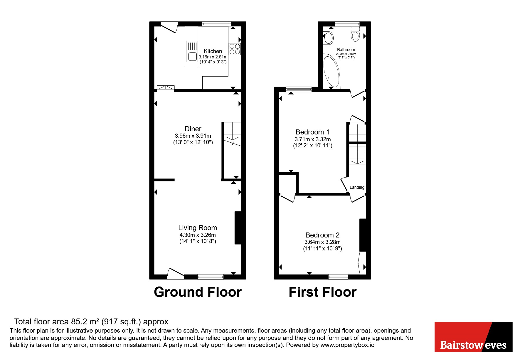 221, Rochester Road, Rochester floorplan