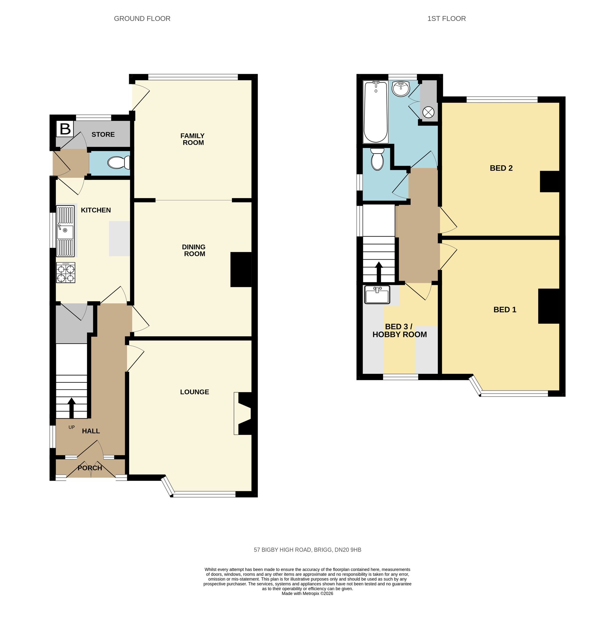 57 Bigby High Road, Brigg floorplan