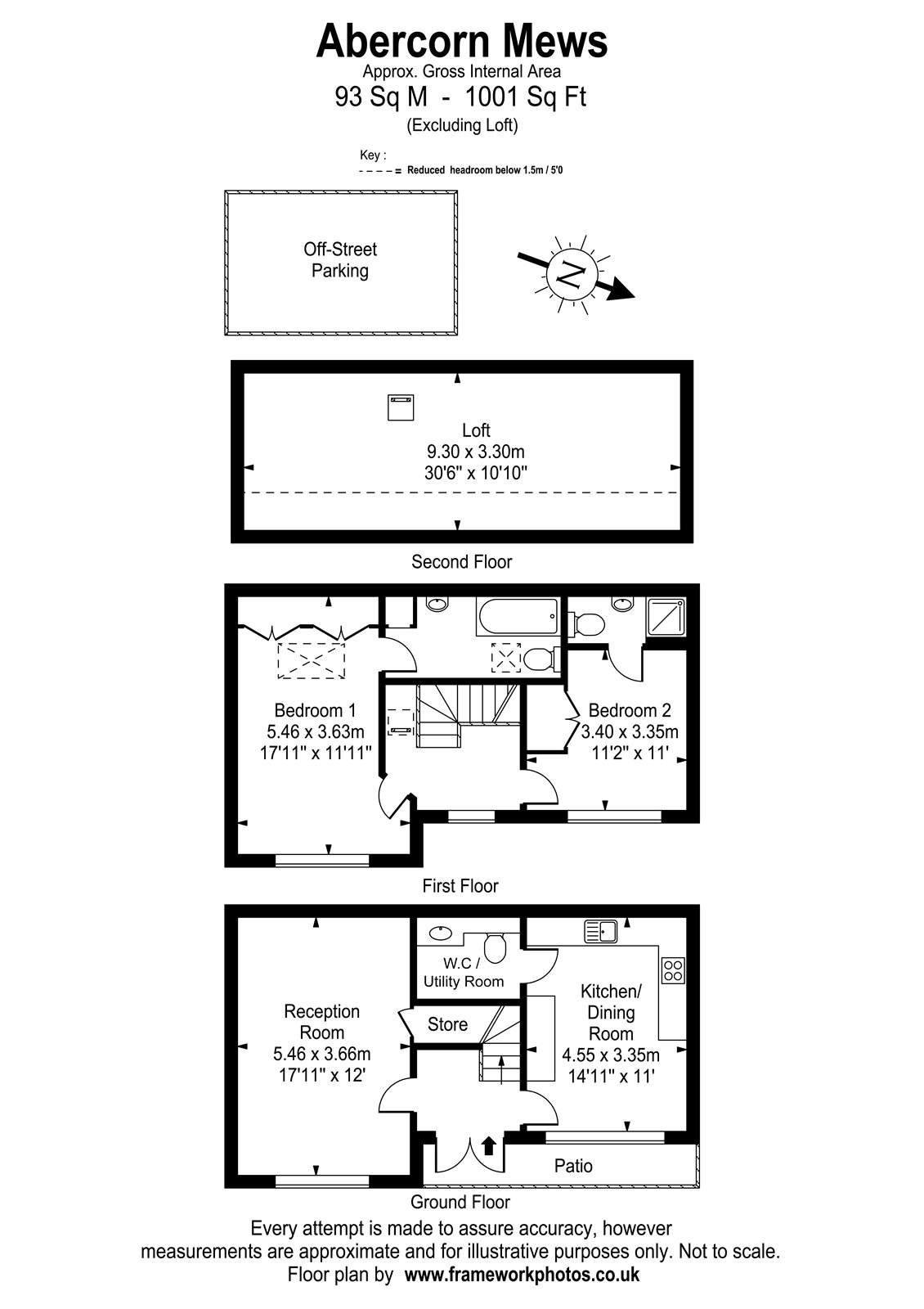 1, Abercorn Mews, Richmond floorplan