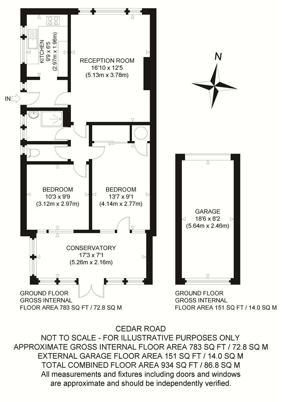 8, Cedar Road, Canterbury floorplan