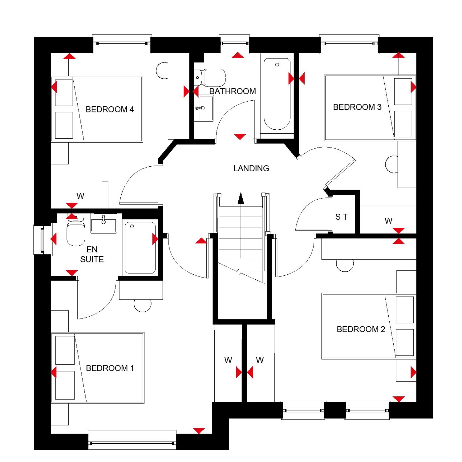 H863421, 24 Gairnhill, Countesswells, Aberdeen floorplan