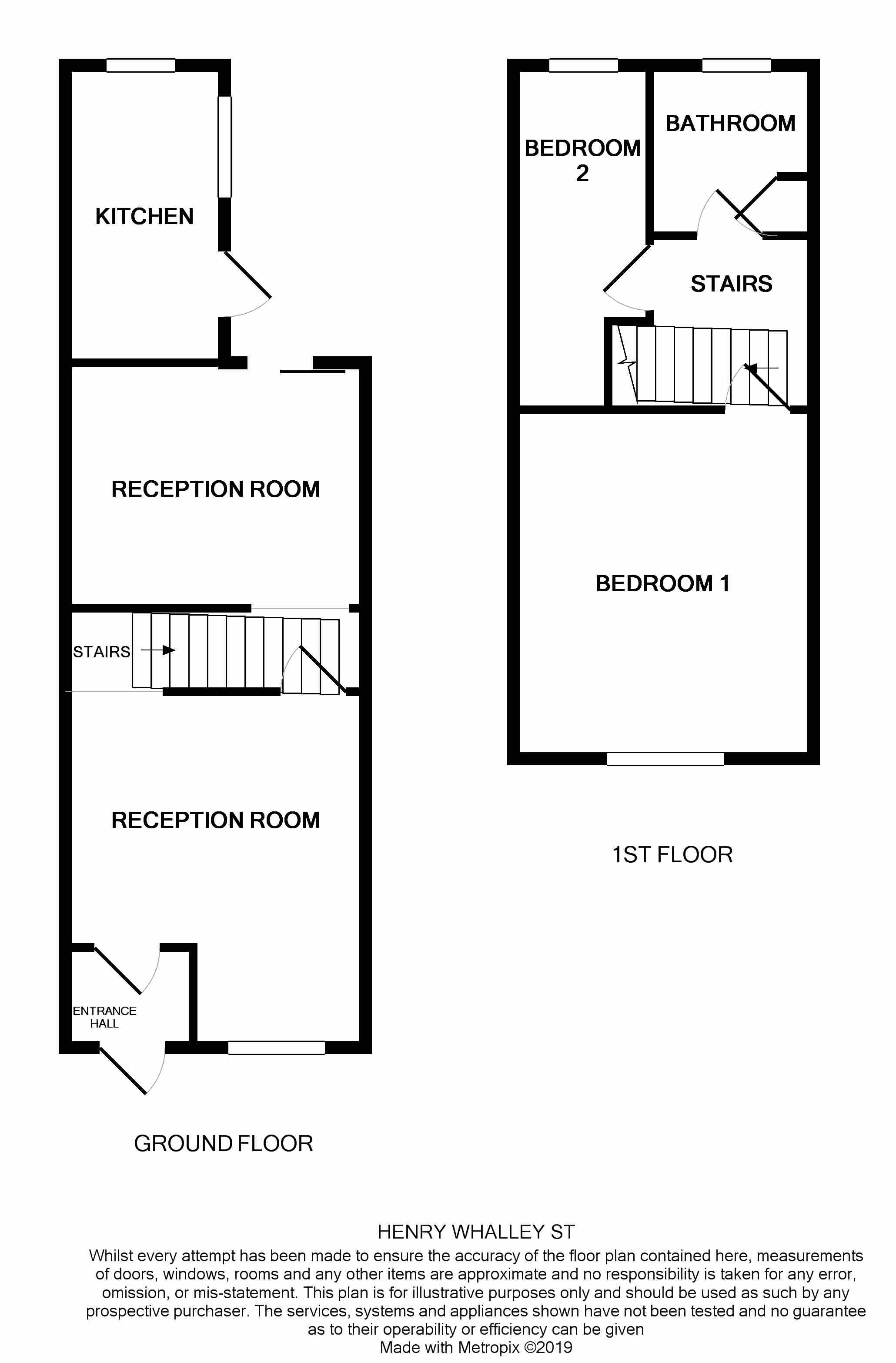 2 Bedrooms Terraced house for sale in Henry Whalley Street, Blackburn BB2