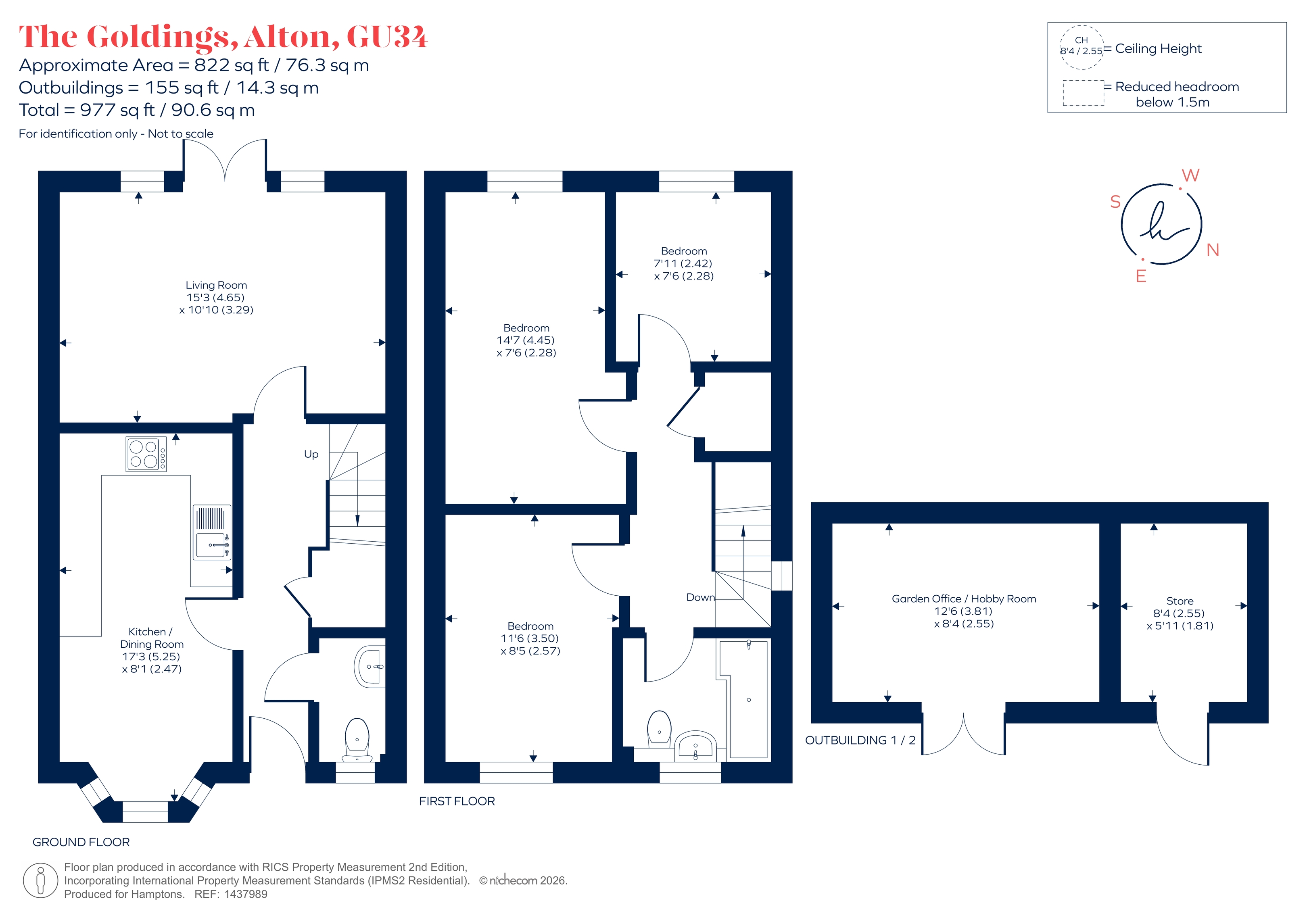 8, The Goldings, Alton floorplan