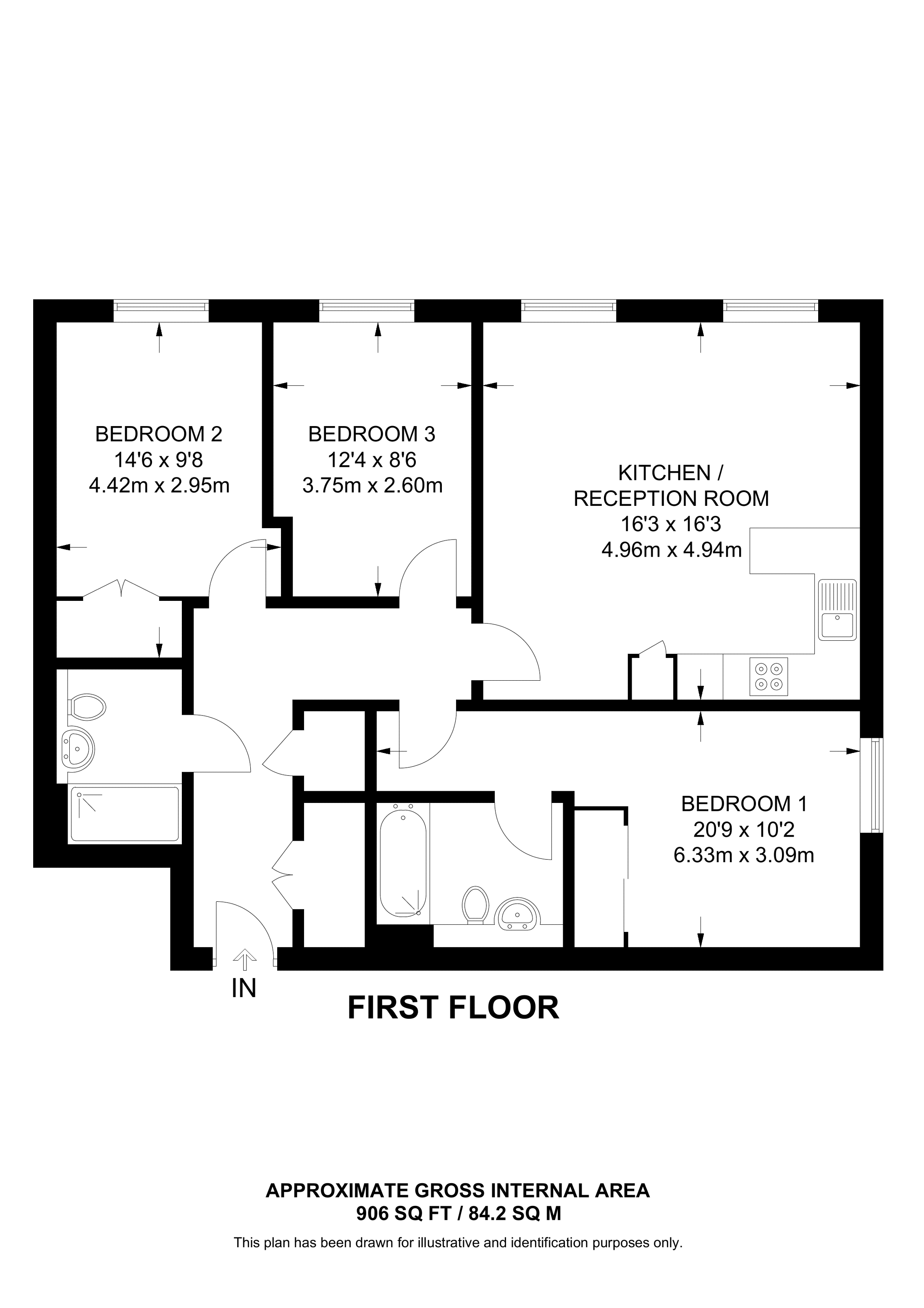 Stanmore Place, Stanmore floorplan