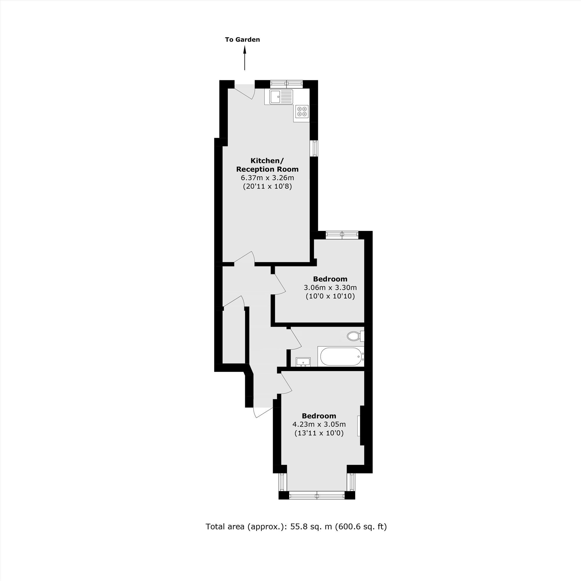 Northfield Avenue, London floorplan
