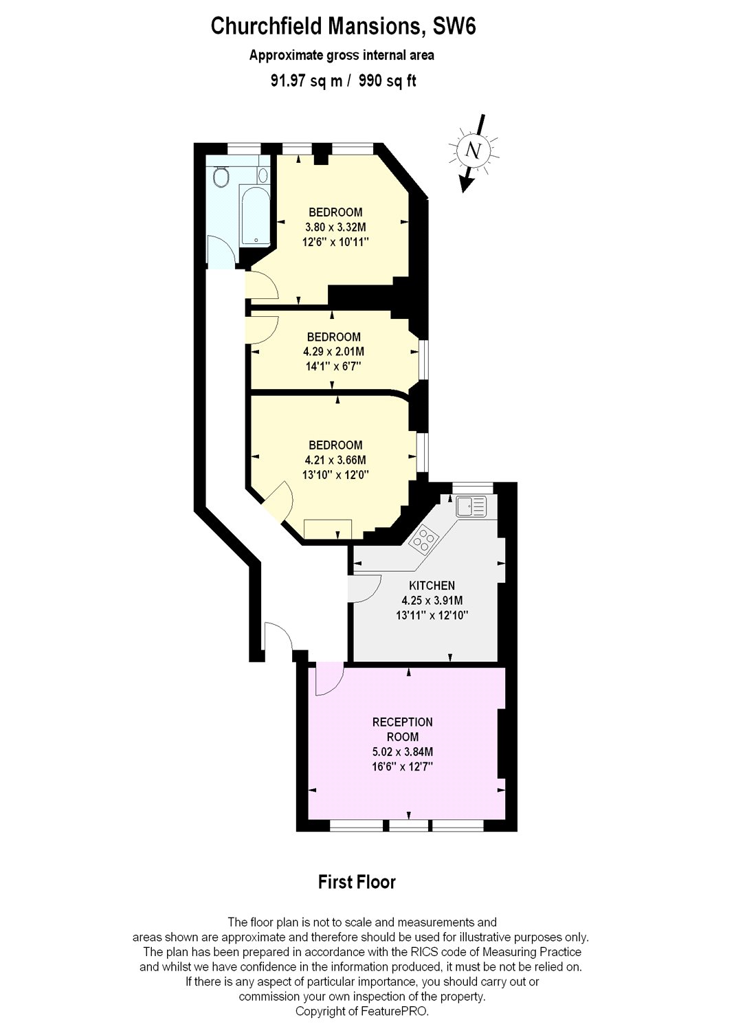 3 Bedrooms Flat for sale in New Kings Road, Parsons Green, London SW6