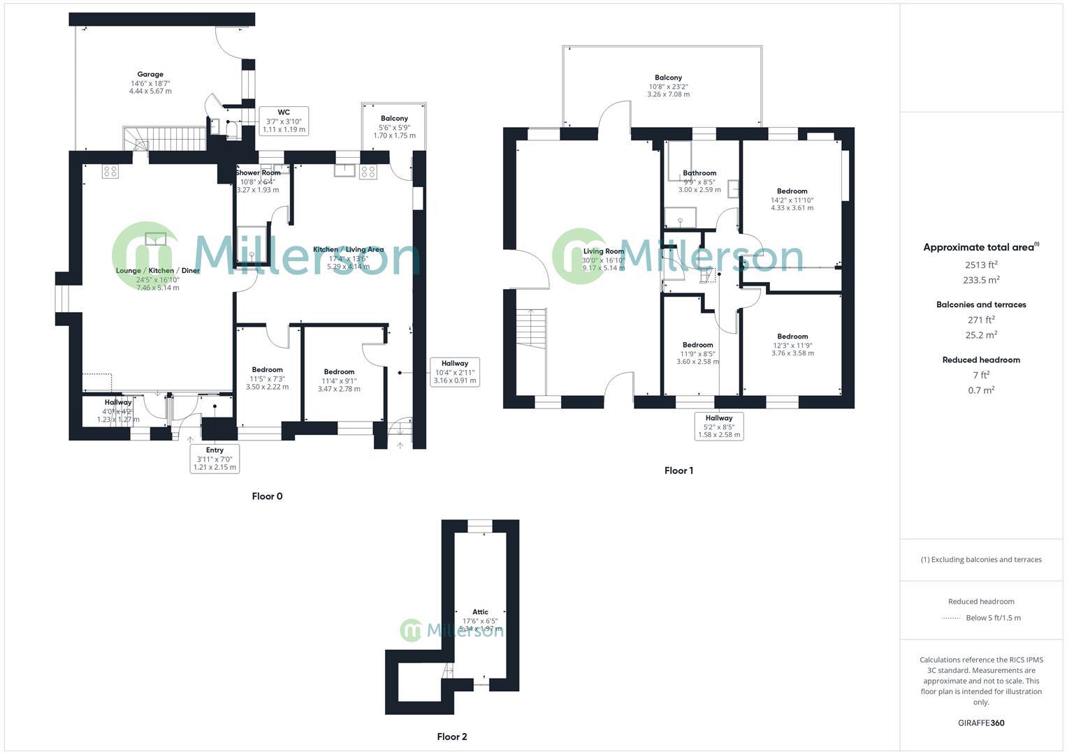 3, Station Hill, Hayle floorplan