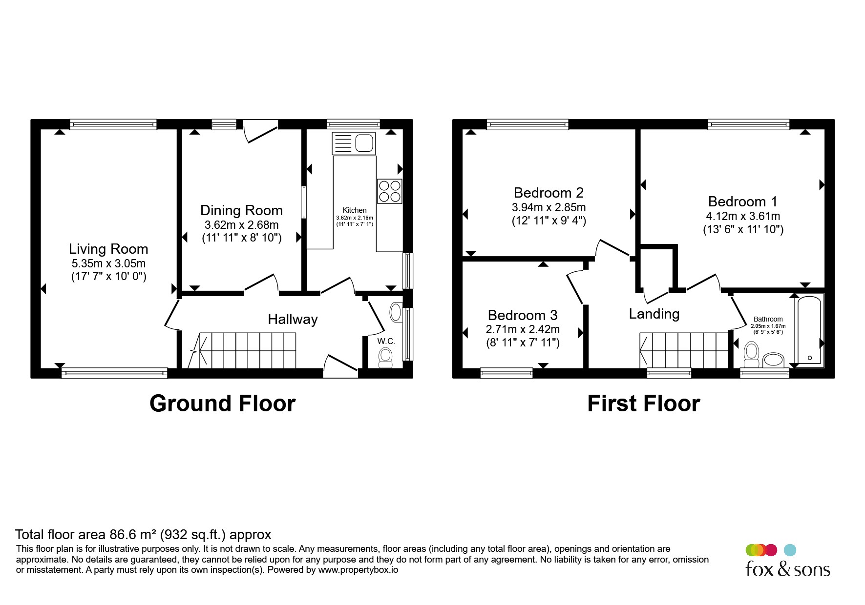 36, Sefton Avenue, Plymouth floorplan