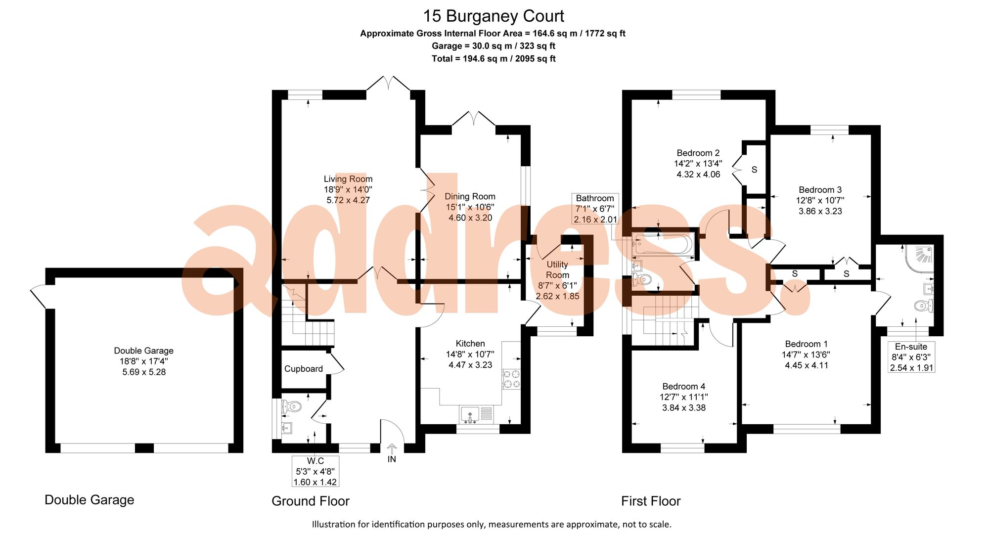 15 Burganey Court Wrexham Road, Chester floorplan