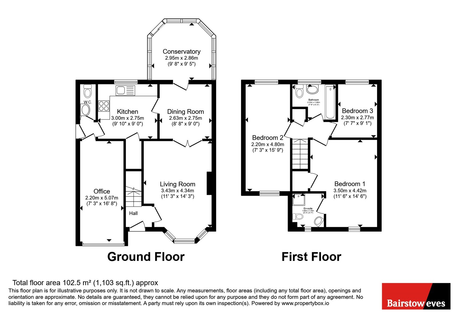 27, Minster Close, Nottingham floorplan