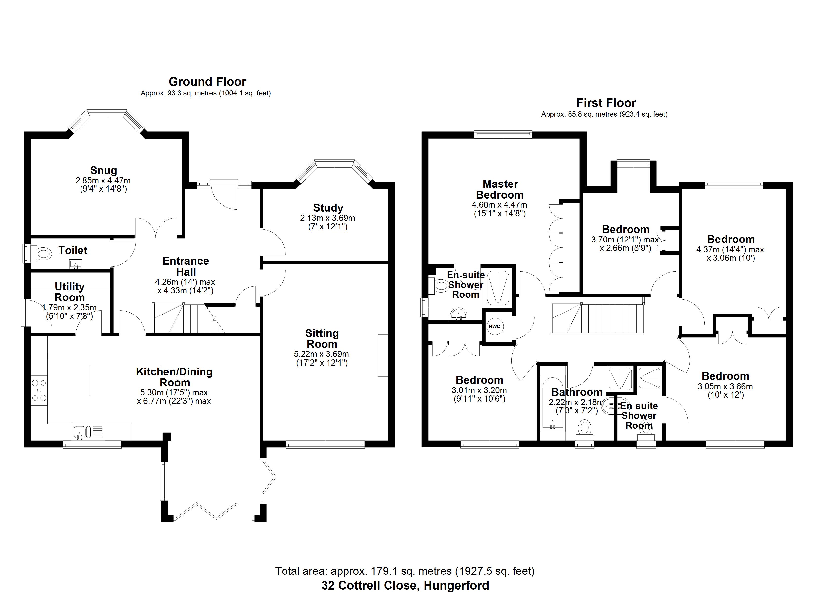 32, Cottrell Close, Hungerford floorplan