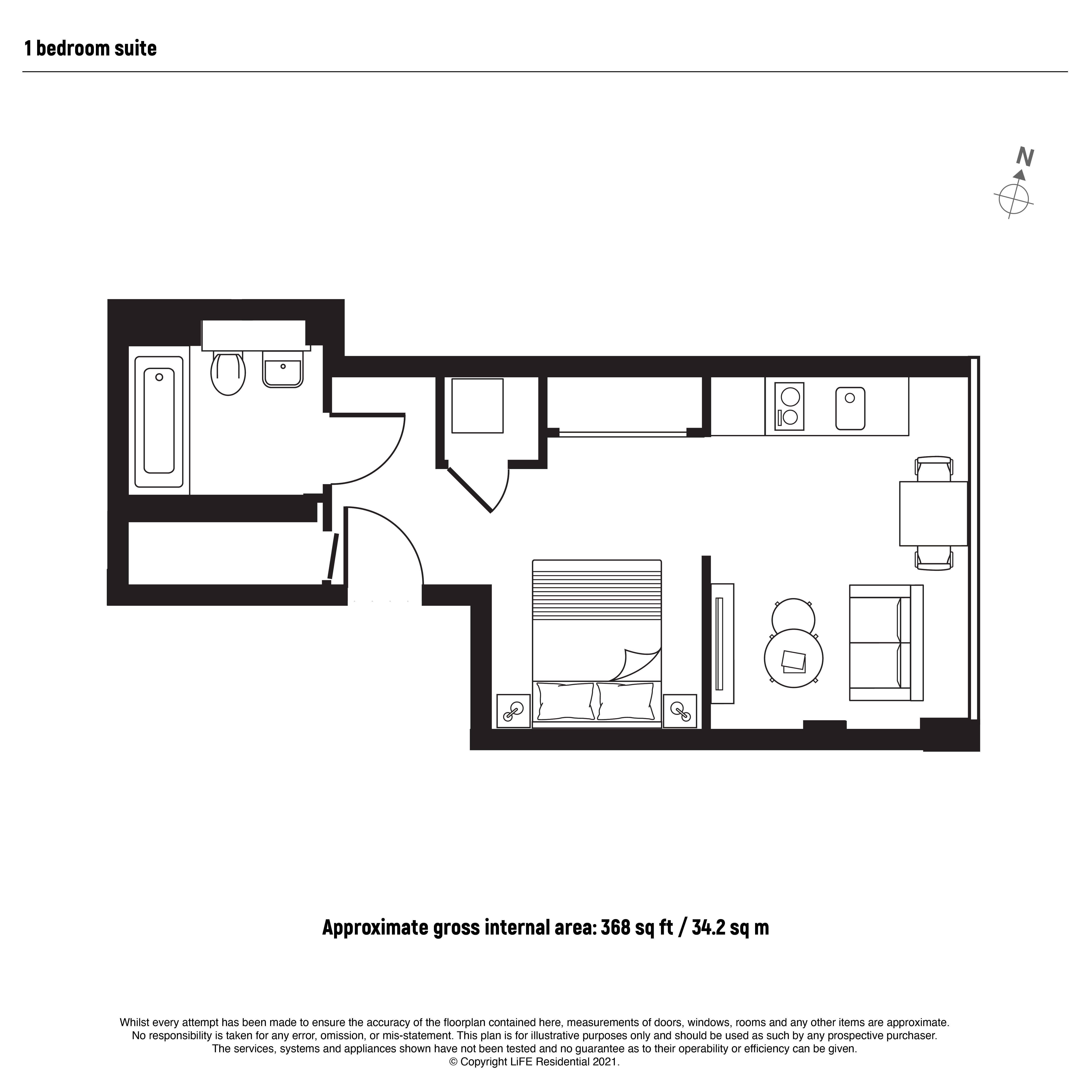 49 Westgate House, West Gate, London floorplan