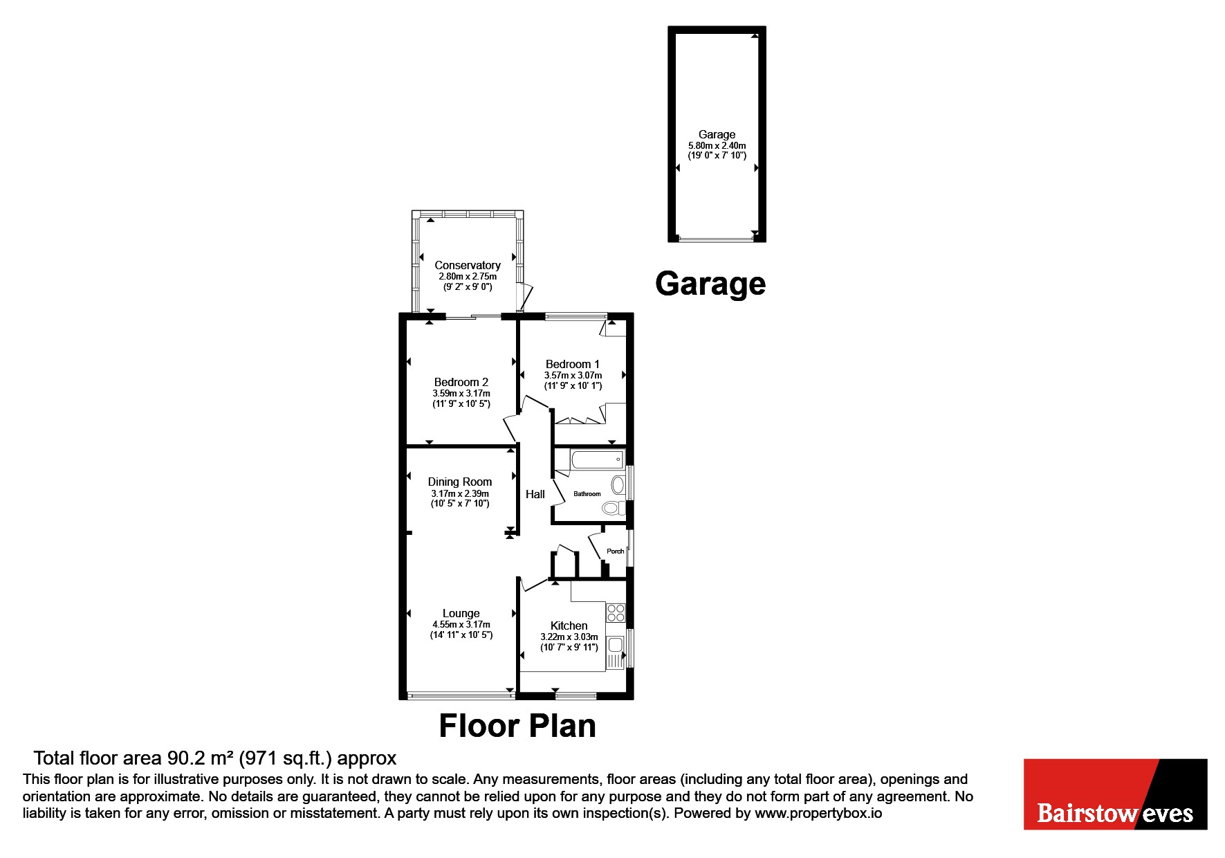 1, Southfields Close, Nottingham floorplan