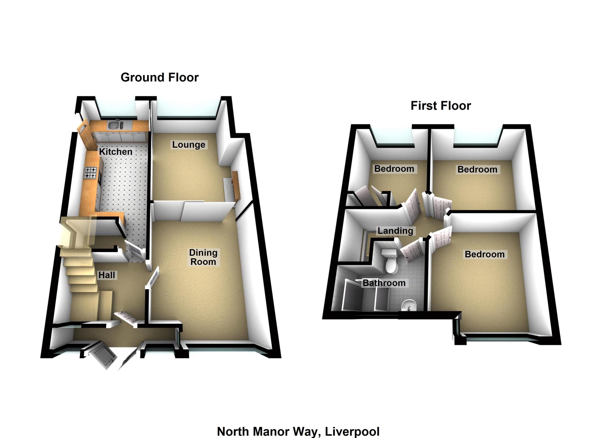 North Manor Way, Woolton, Liverpool L25, 3 bedroom semidetached house for sale 61951938
