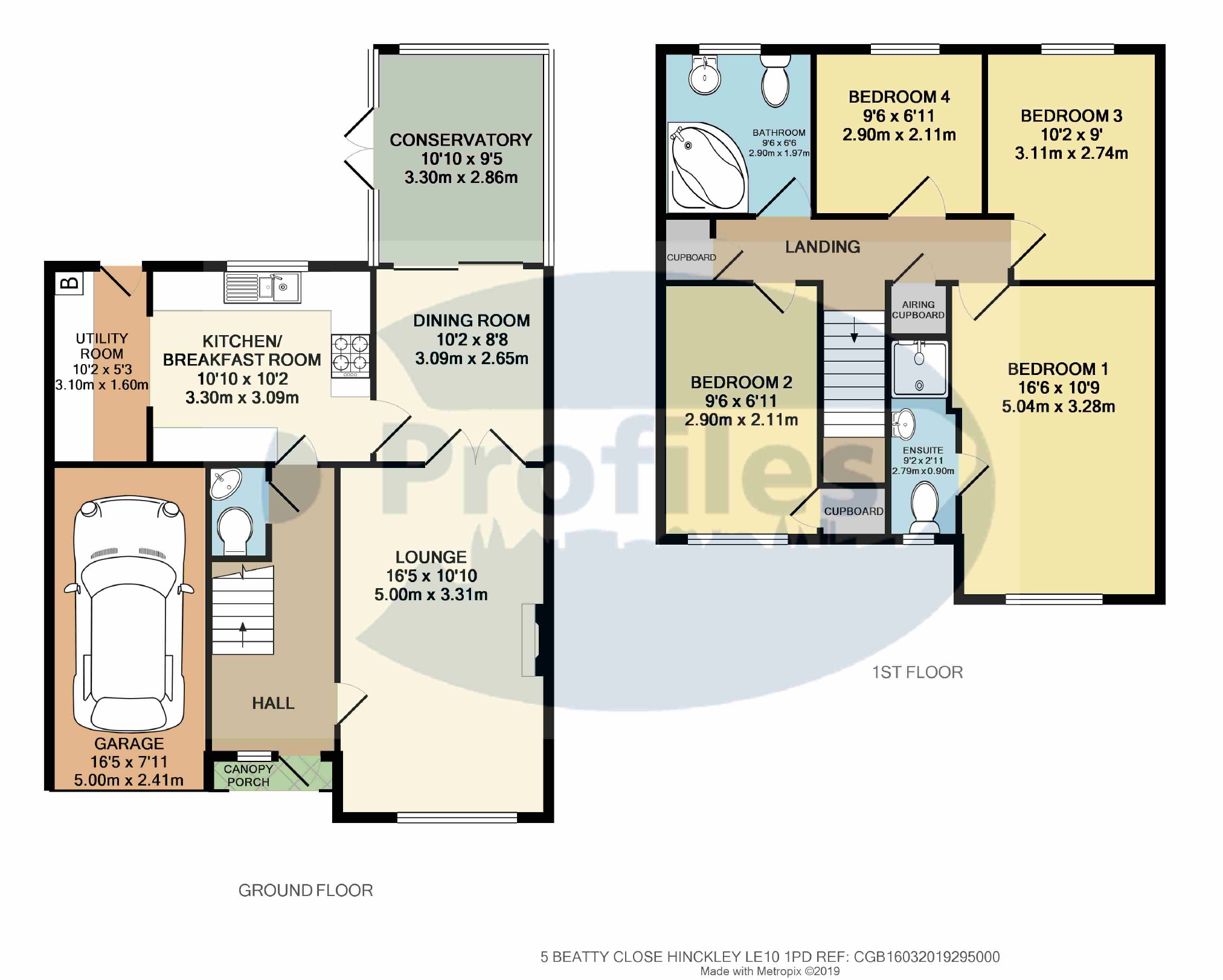 4 Bedrooms Detached house for sale in Beatty Close, Hinckley LE10