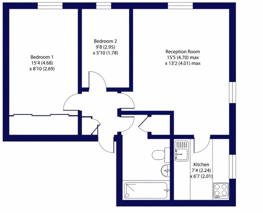 64, Badgers Copse, Orpington floorplan