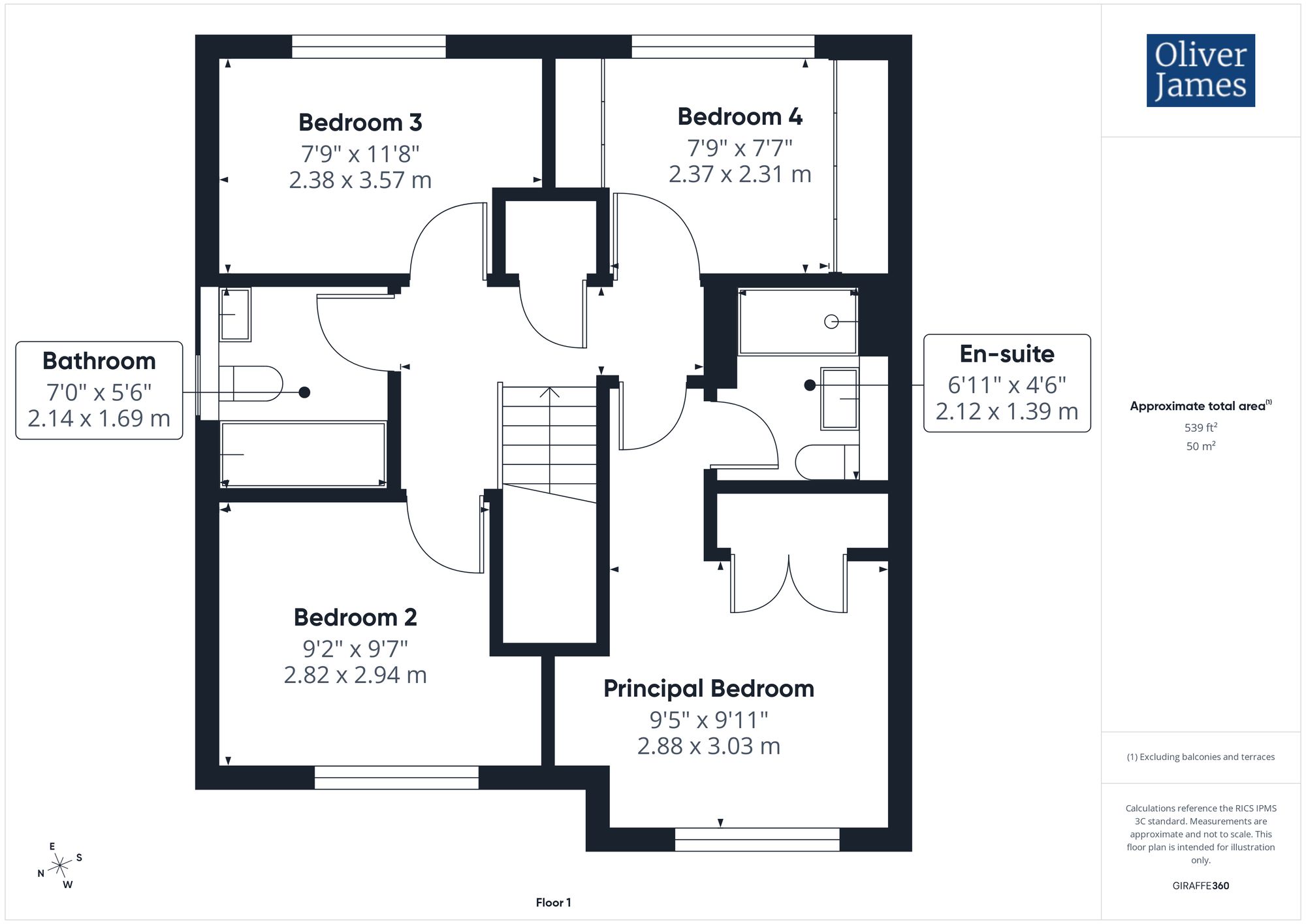 19 Peacock Drive, Huntingdon floorplan