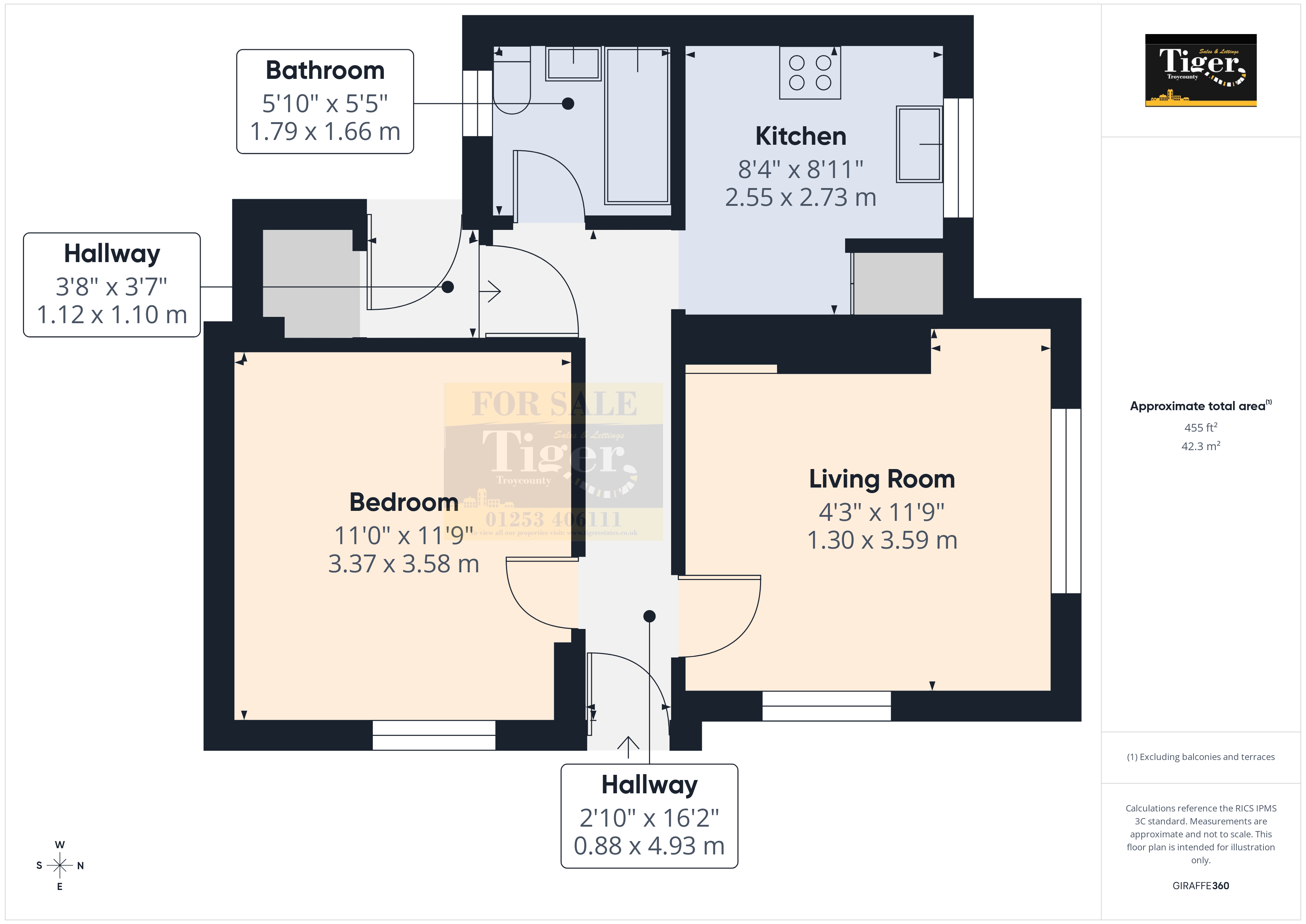 Overdale Grove, Blackpool floorplan