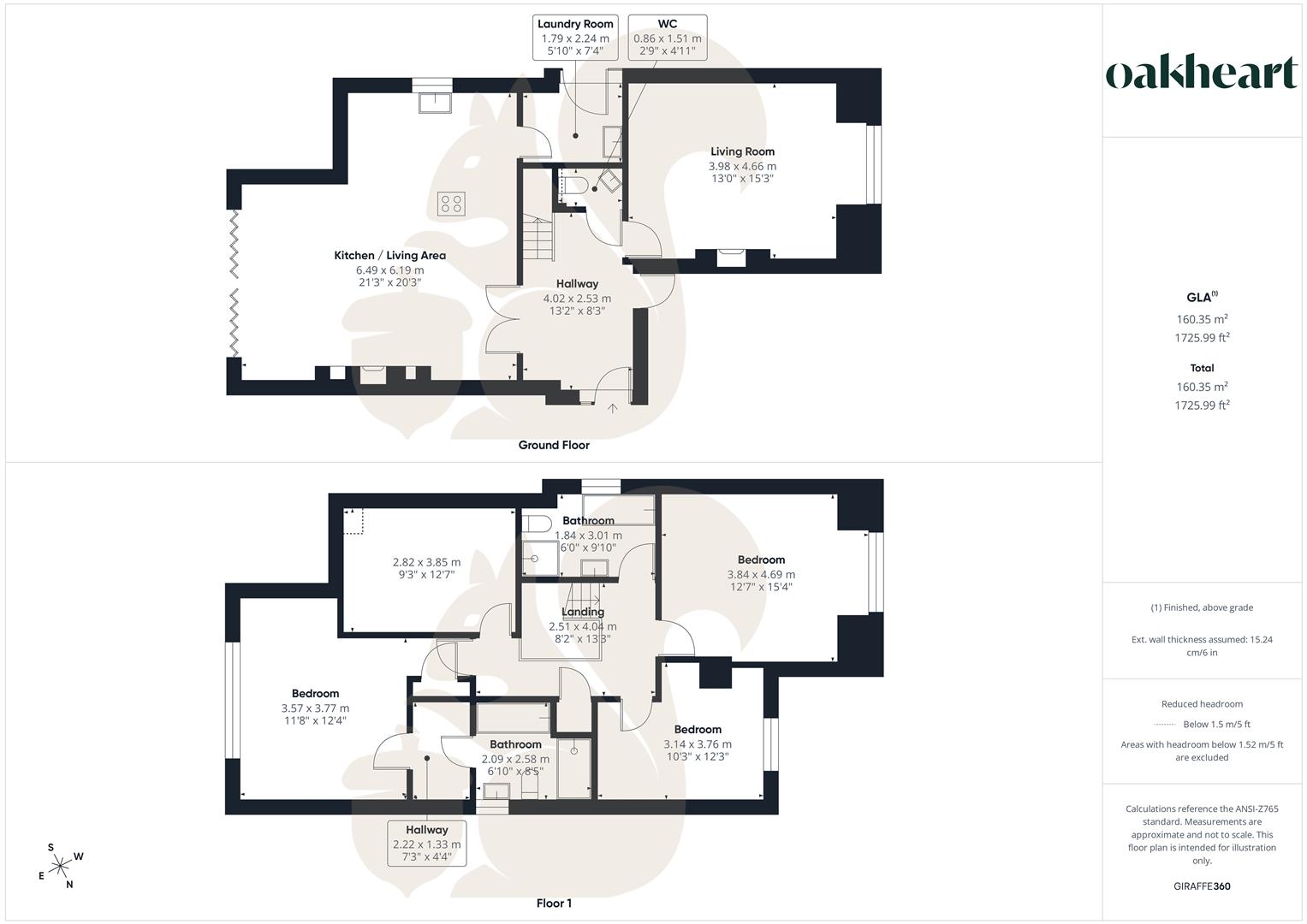 1, Polhawn Close, Braintree floorplan