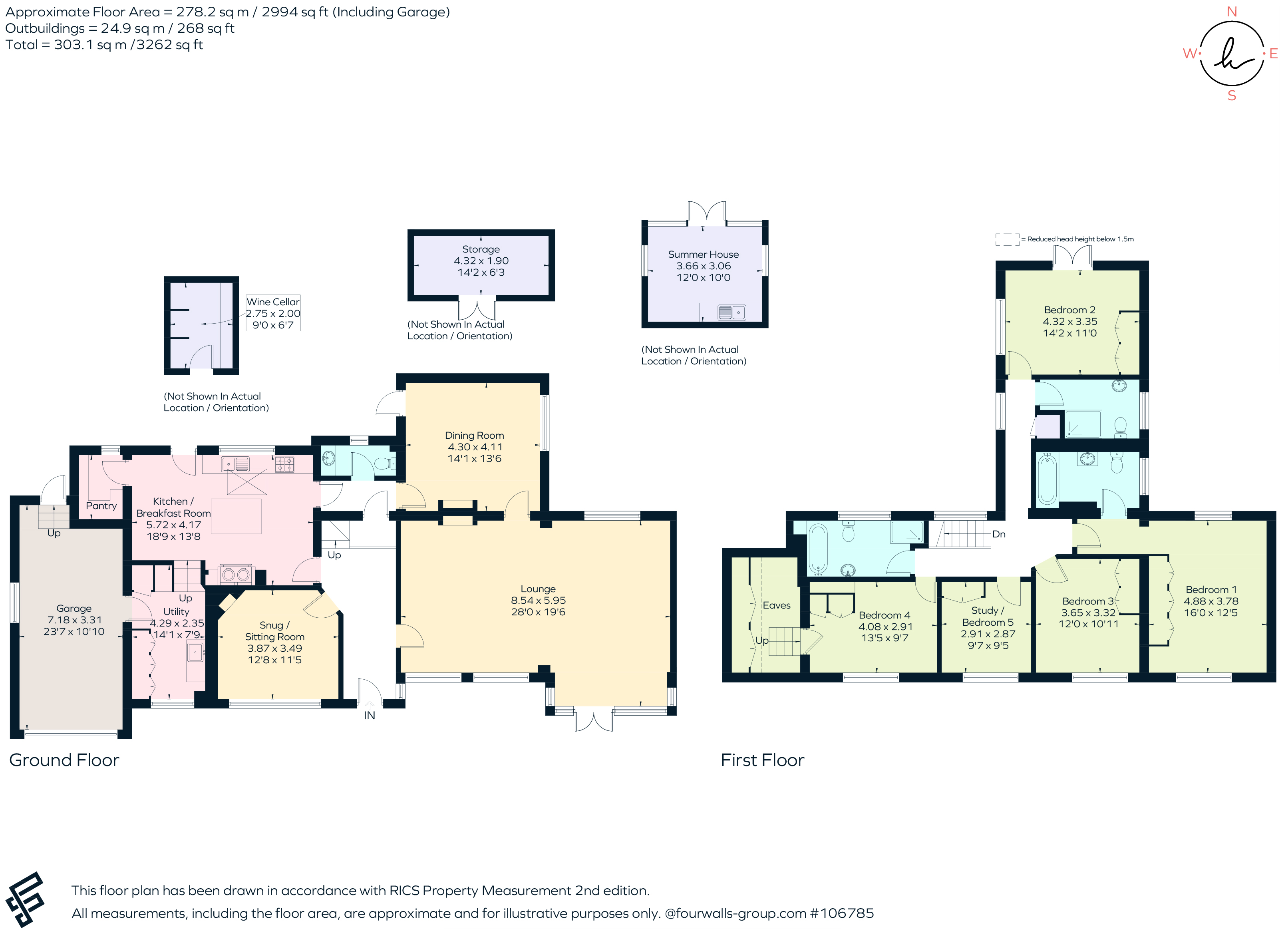 Wood House, Chase Lane, Haslemere floorplan