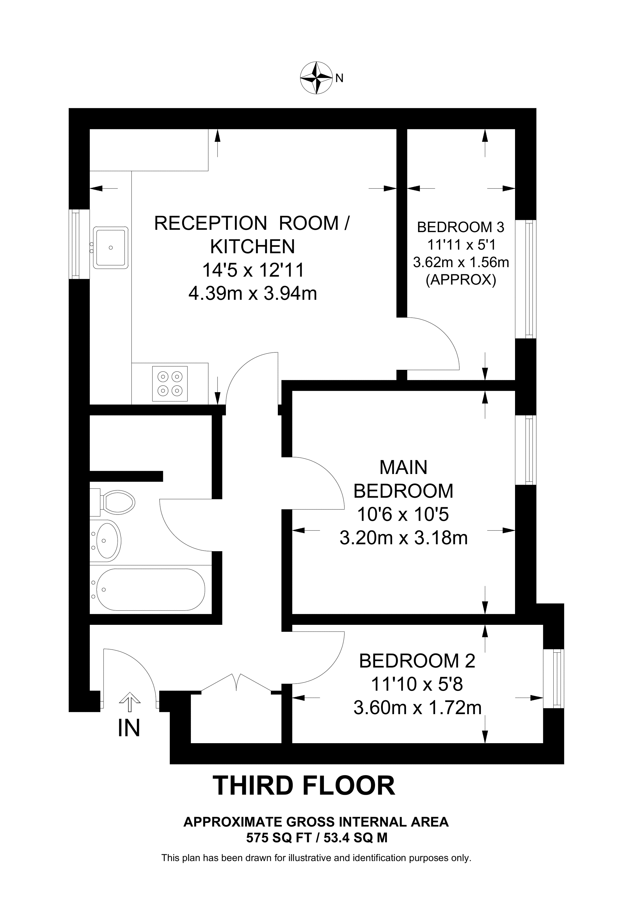 Lewis Road, Mitcham floorplan
