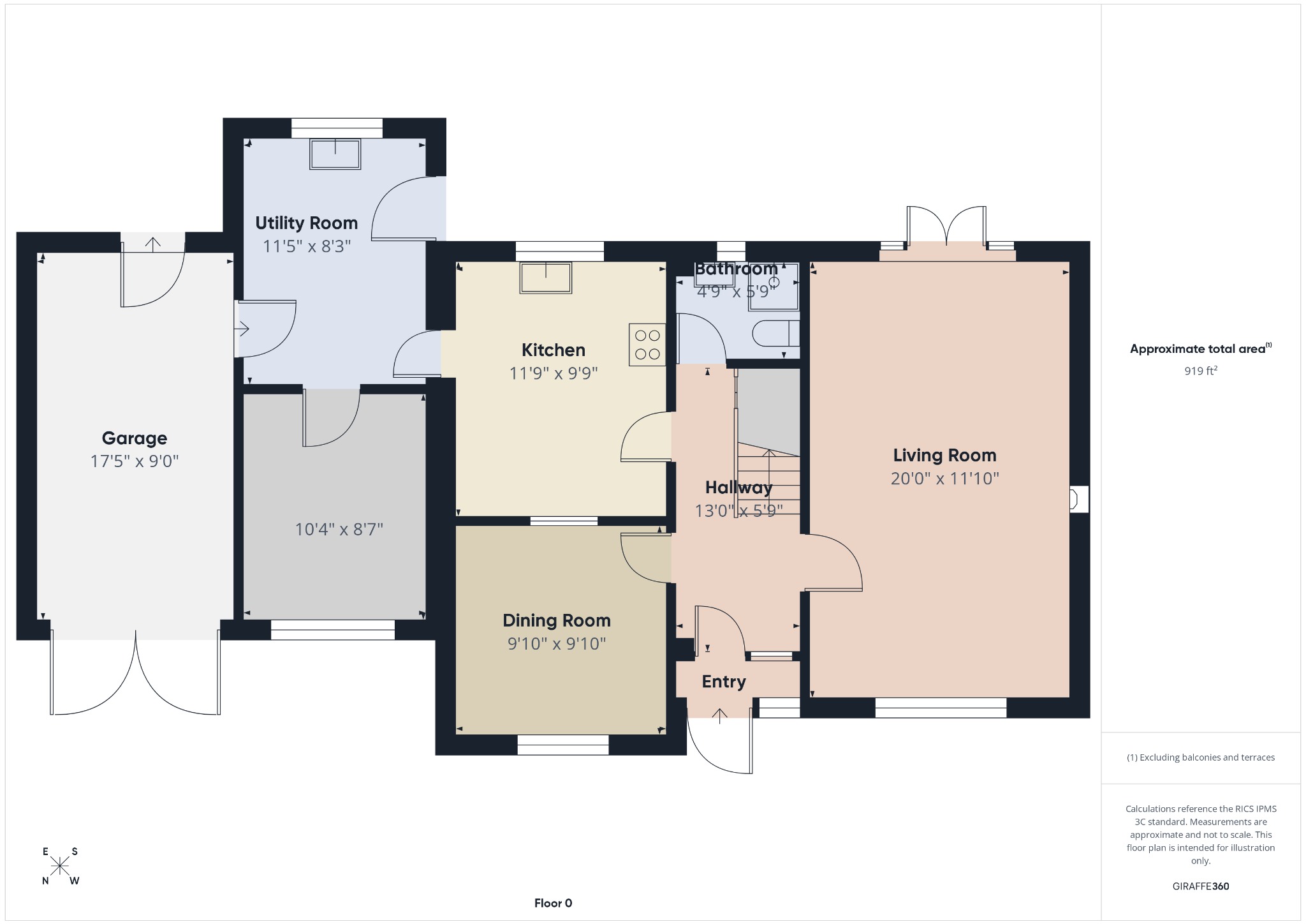 1, Springfields, Attleborough floorplan