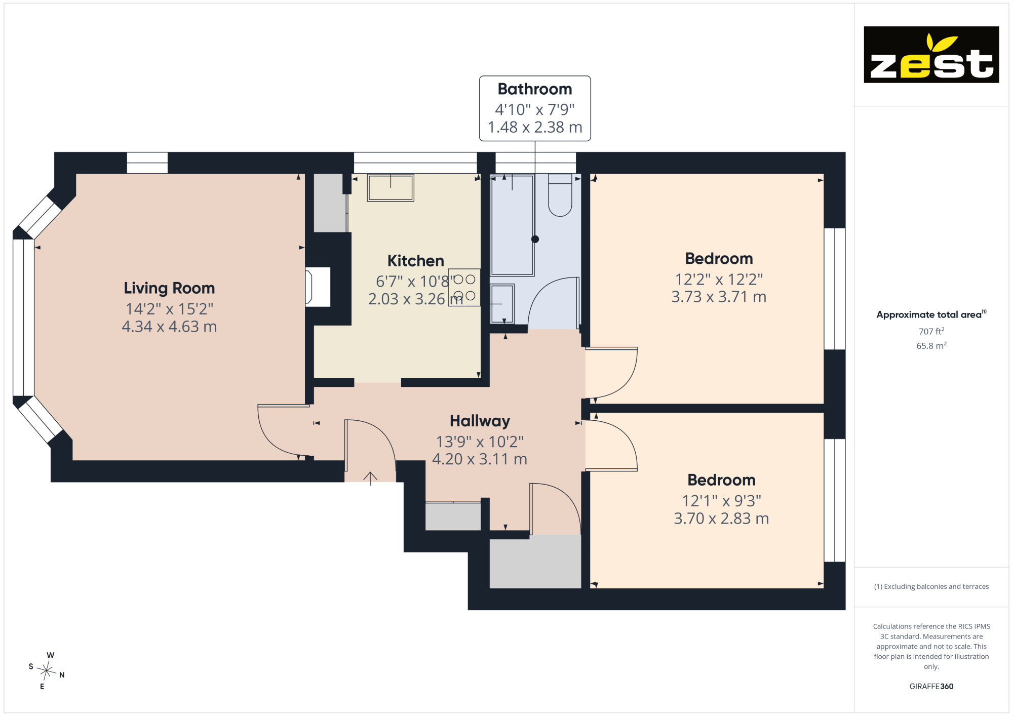 Queen Margarets Court, Scarborough floorplan