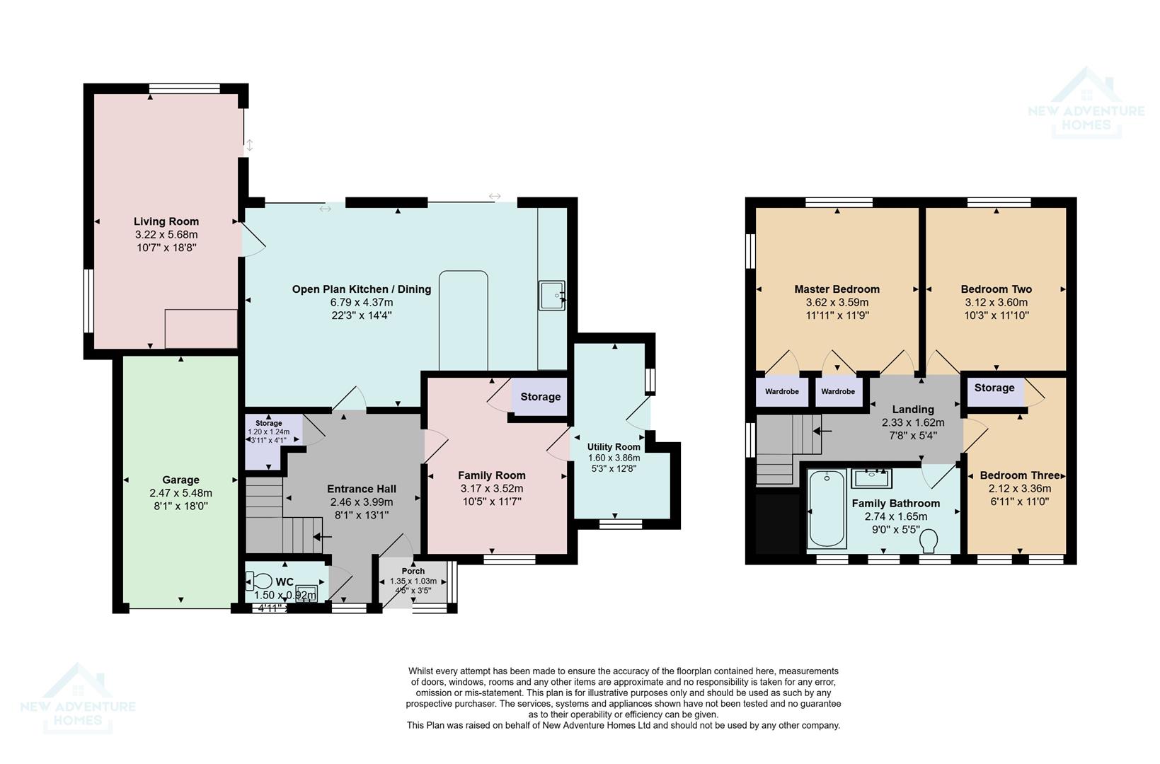 5, Oaklands Crescent, Chester floorplan