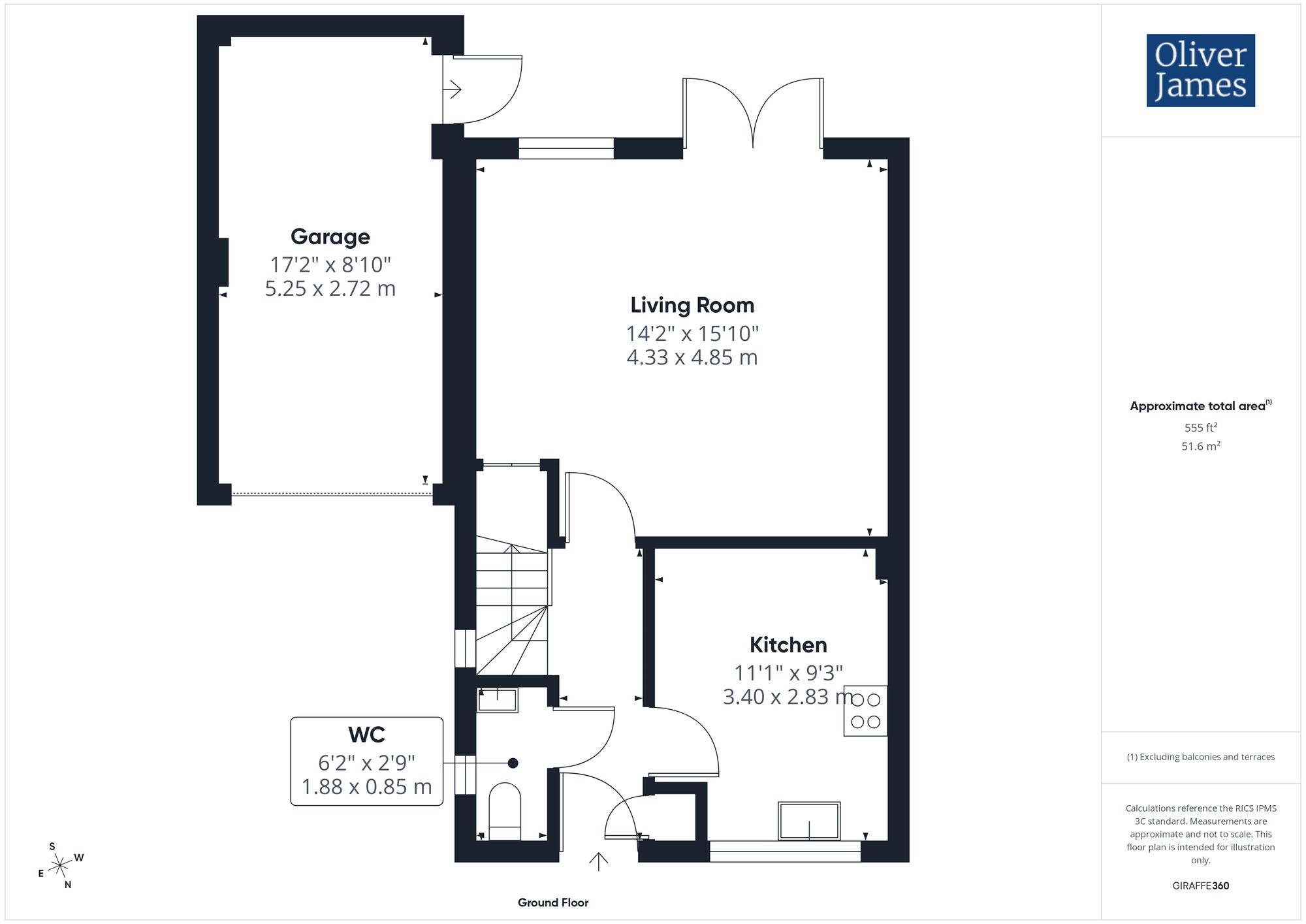 16 Harlech Court, Kettering floorplan