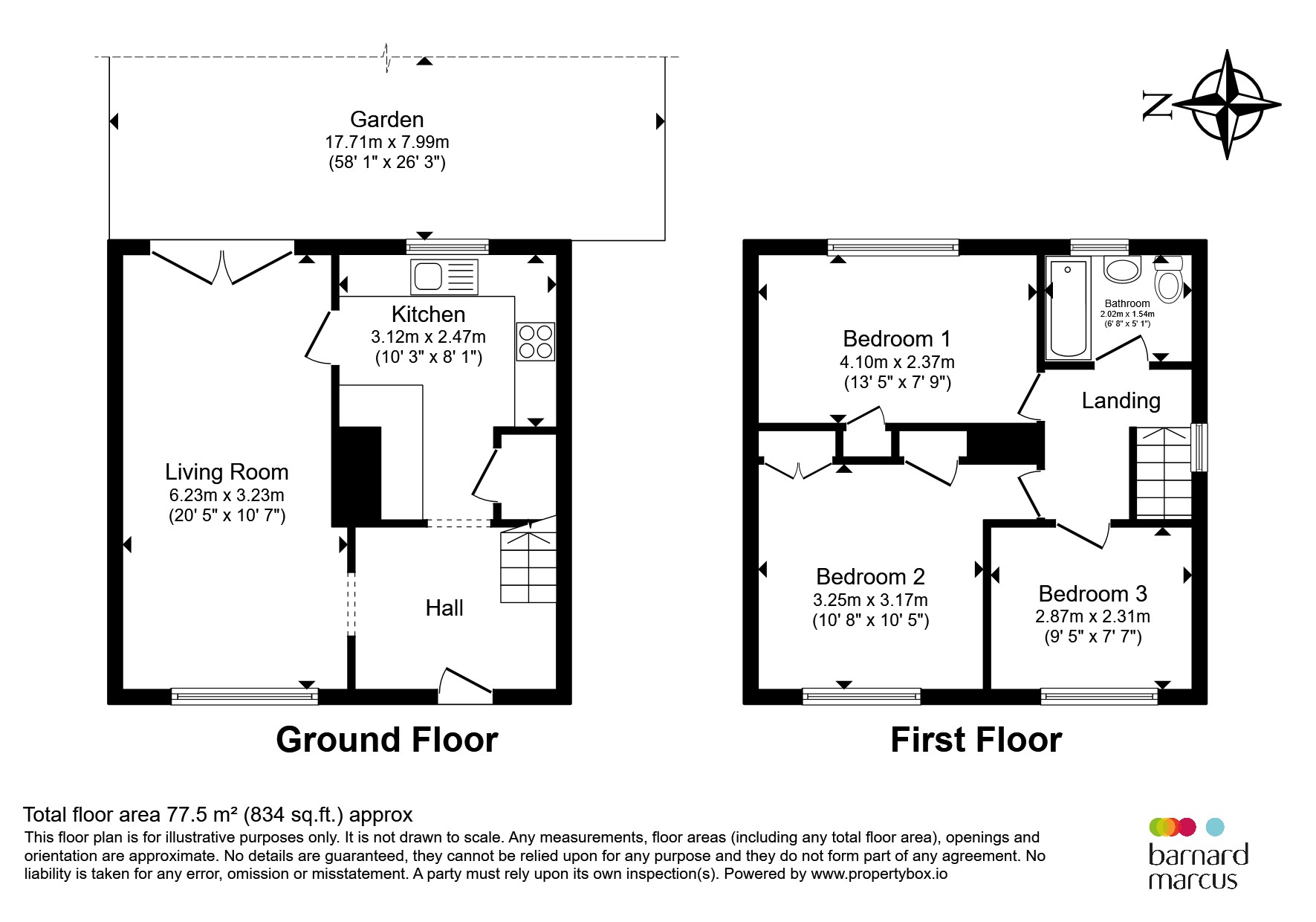 24, Delamere Road, Reigate floorplan