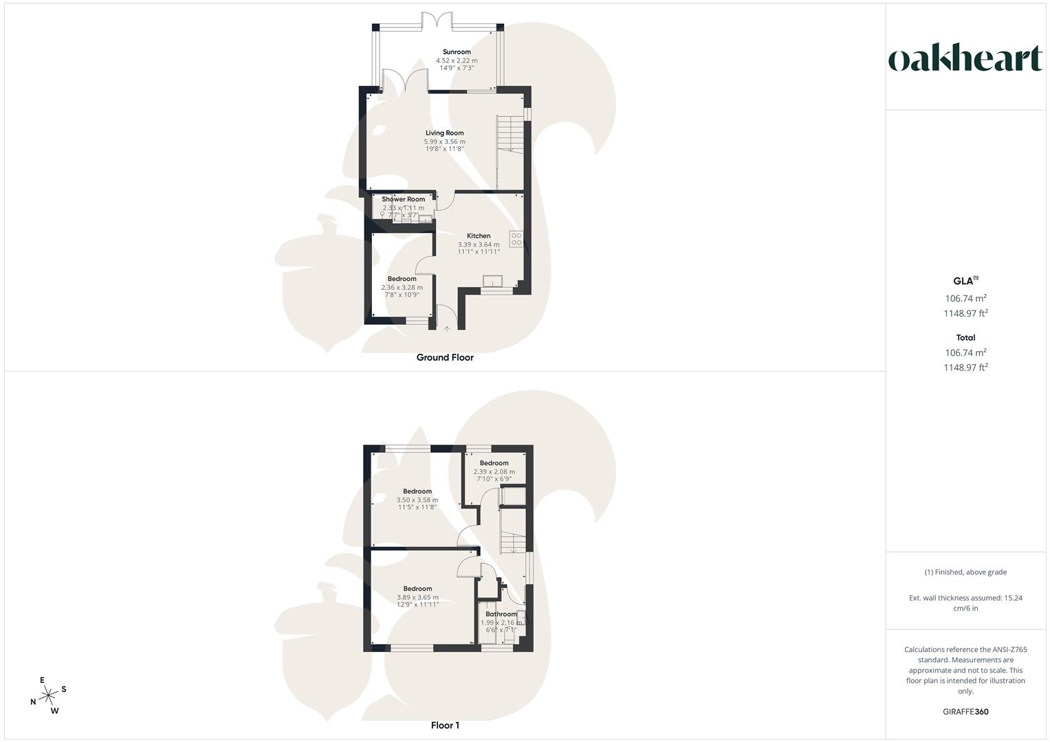 19, The Pippins, Sudbury floorplan
