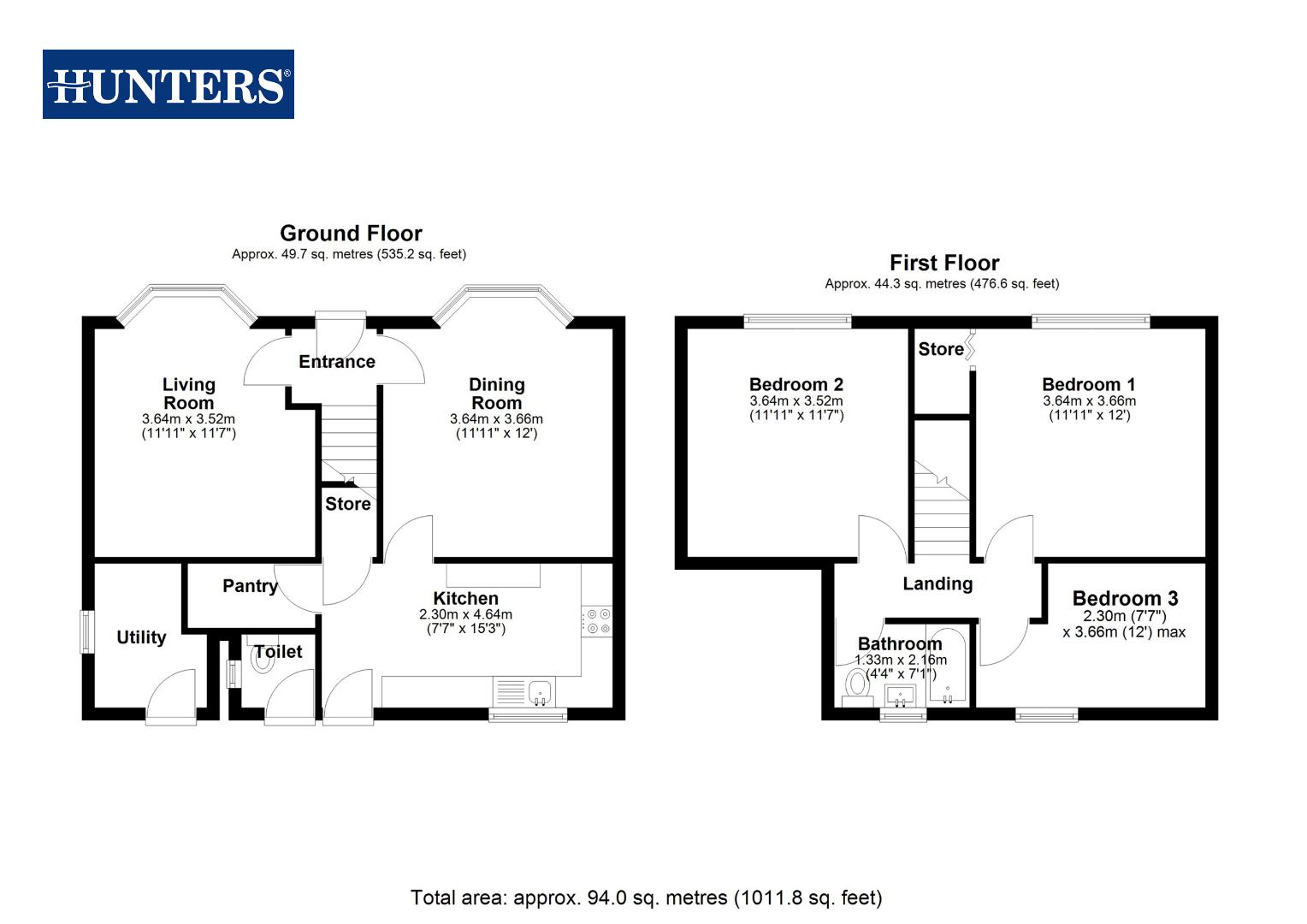 47, Leeds Road, Castleford floorplan