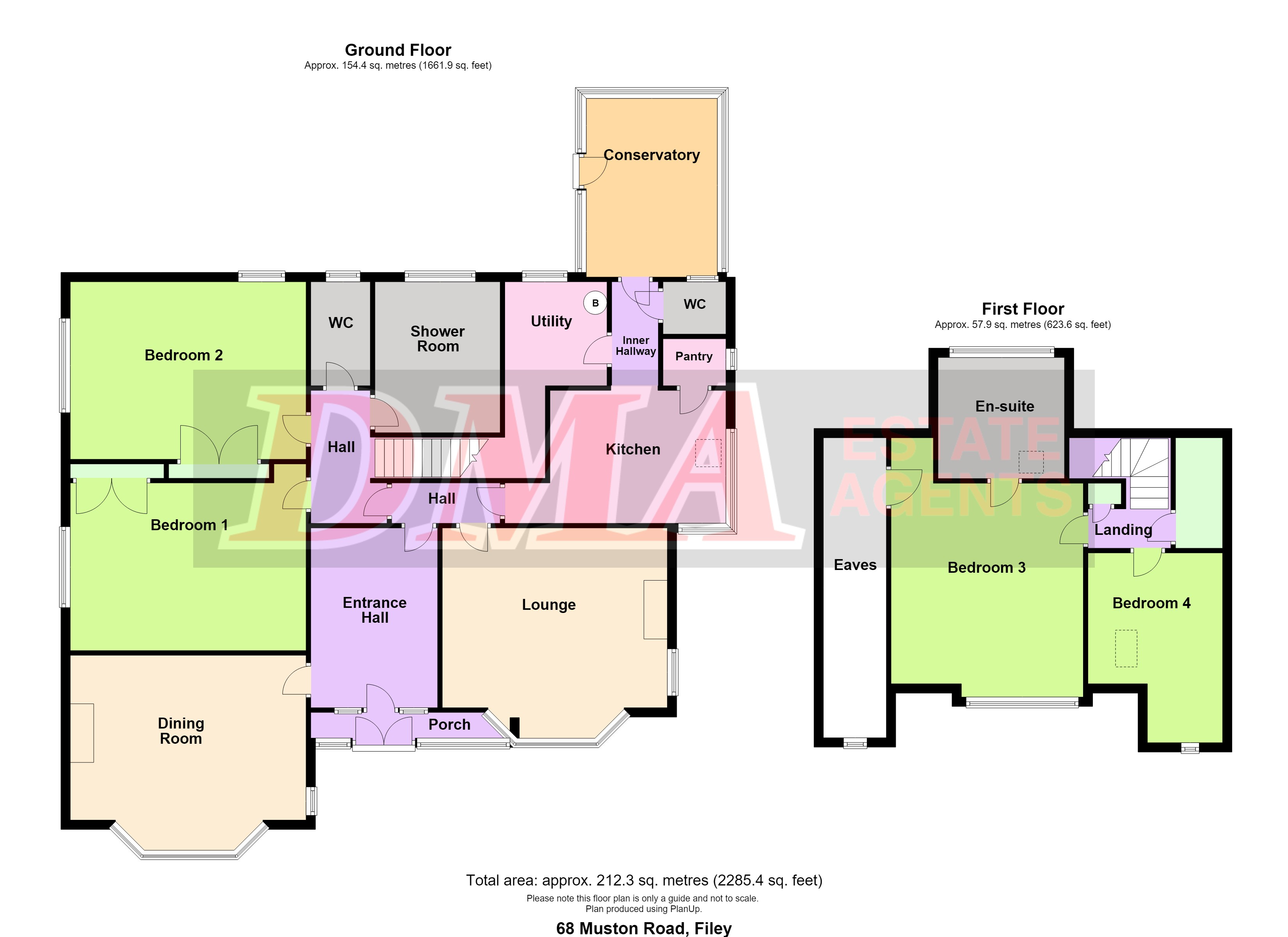 68, Muston Road, Filey floorplan