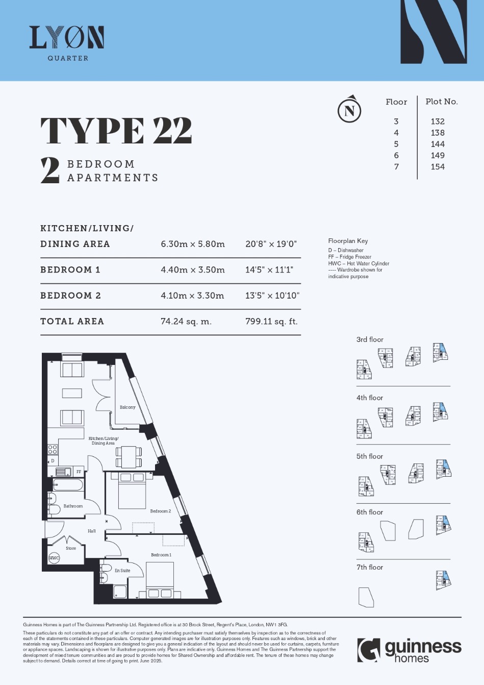 Plot 132, Lyon Quarter, Lyon Place floorplan