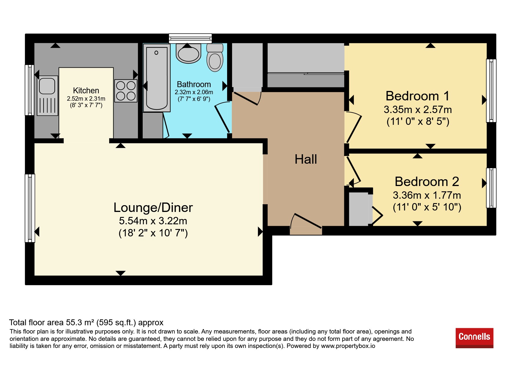 26, Manor Fields, Horsham floorplan