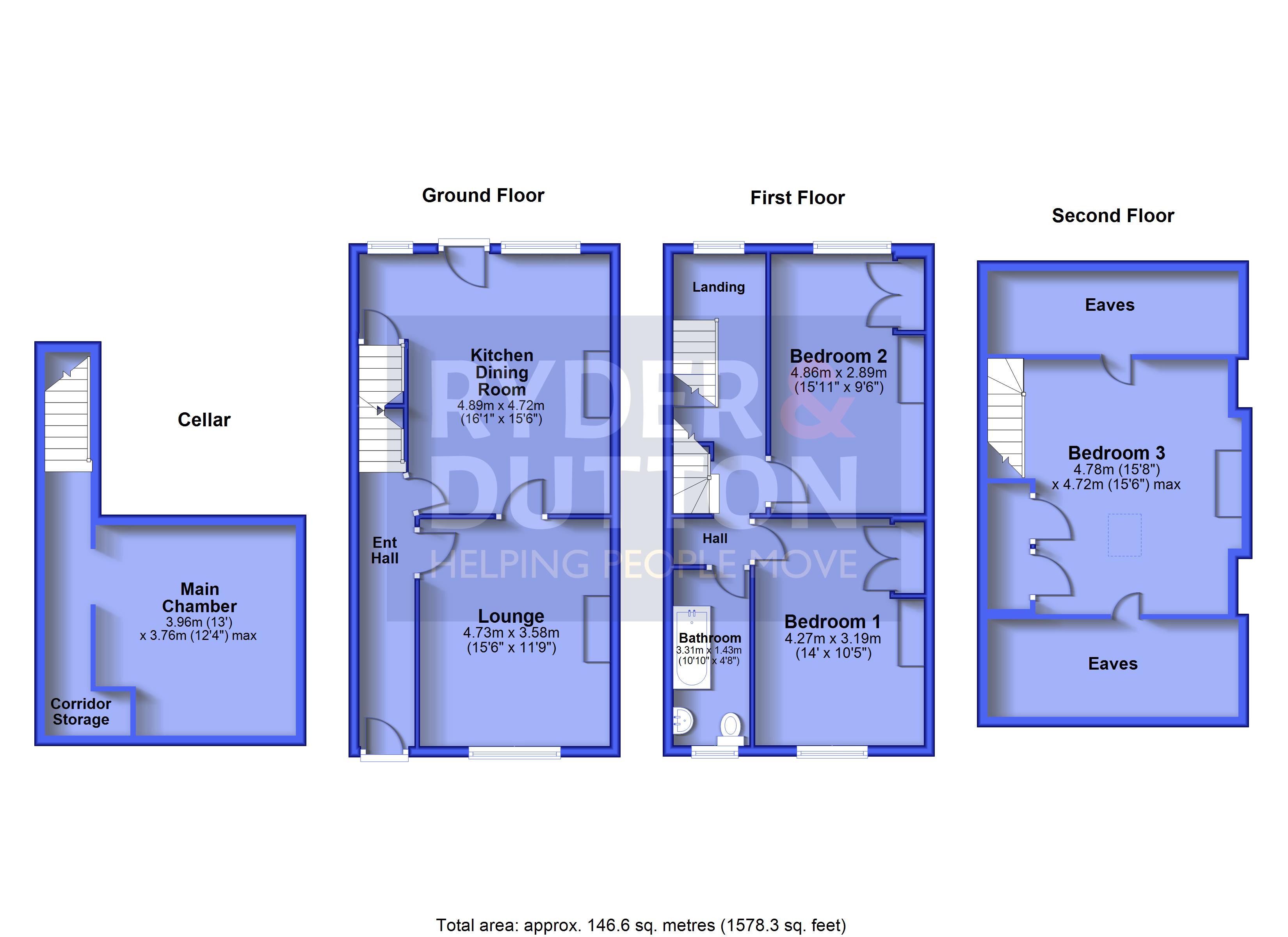 11, Branch Street, Rossendale floorplan
