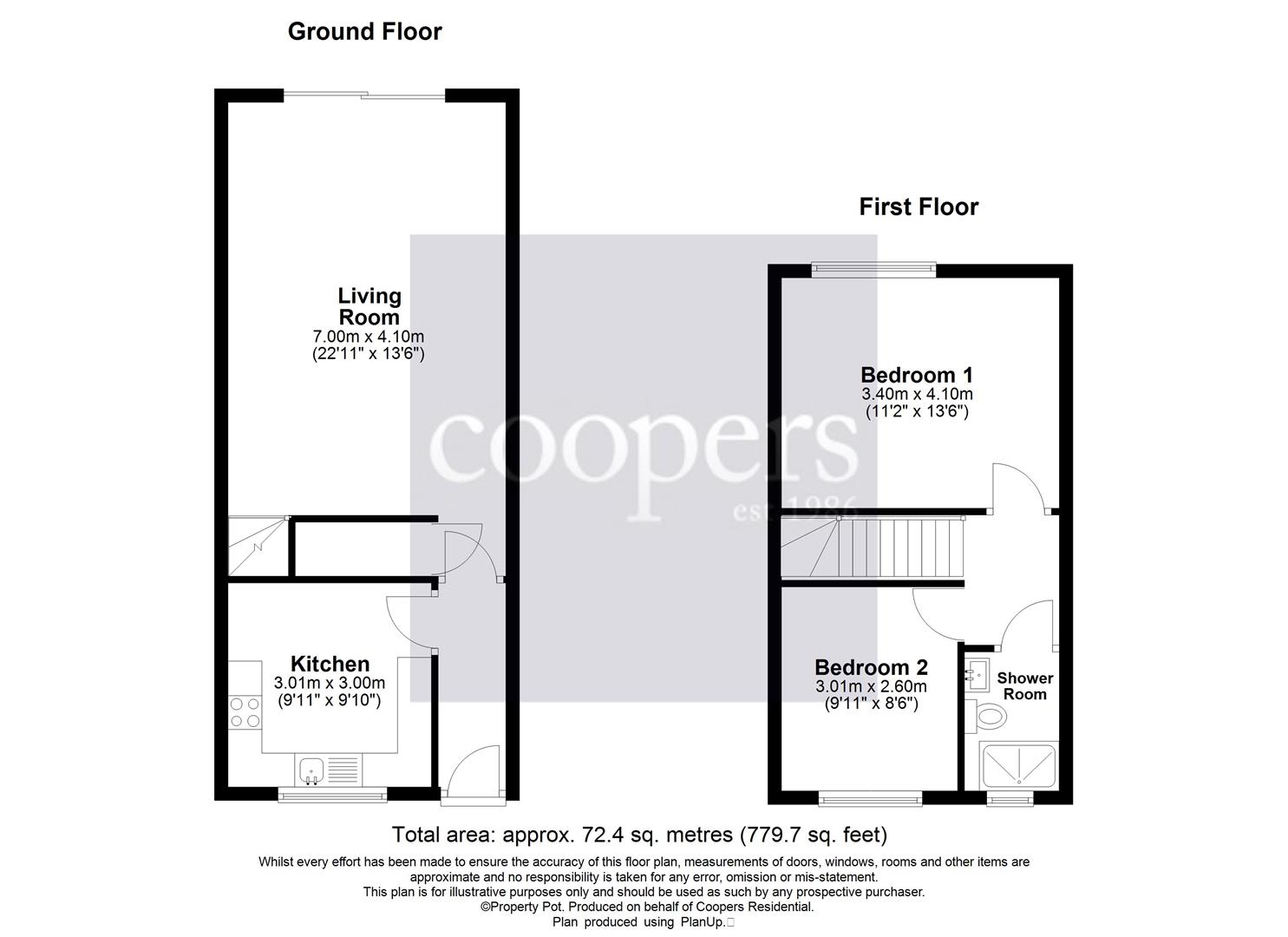 3, Leaholme Way, Ruislip floorplan