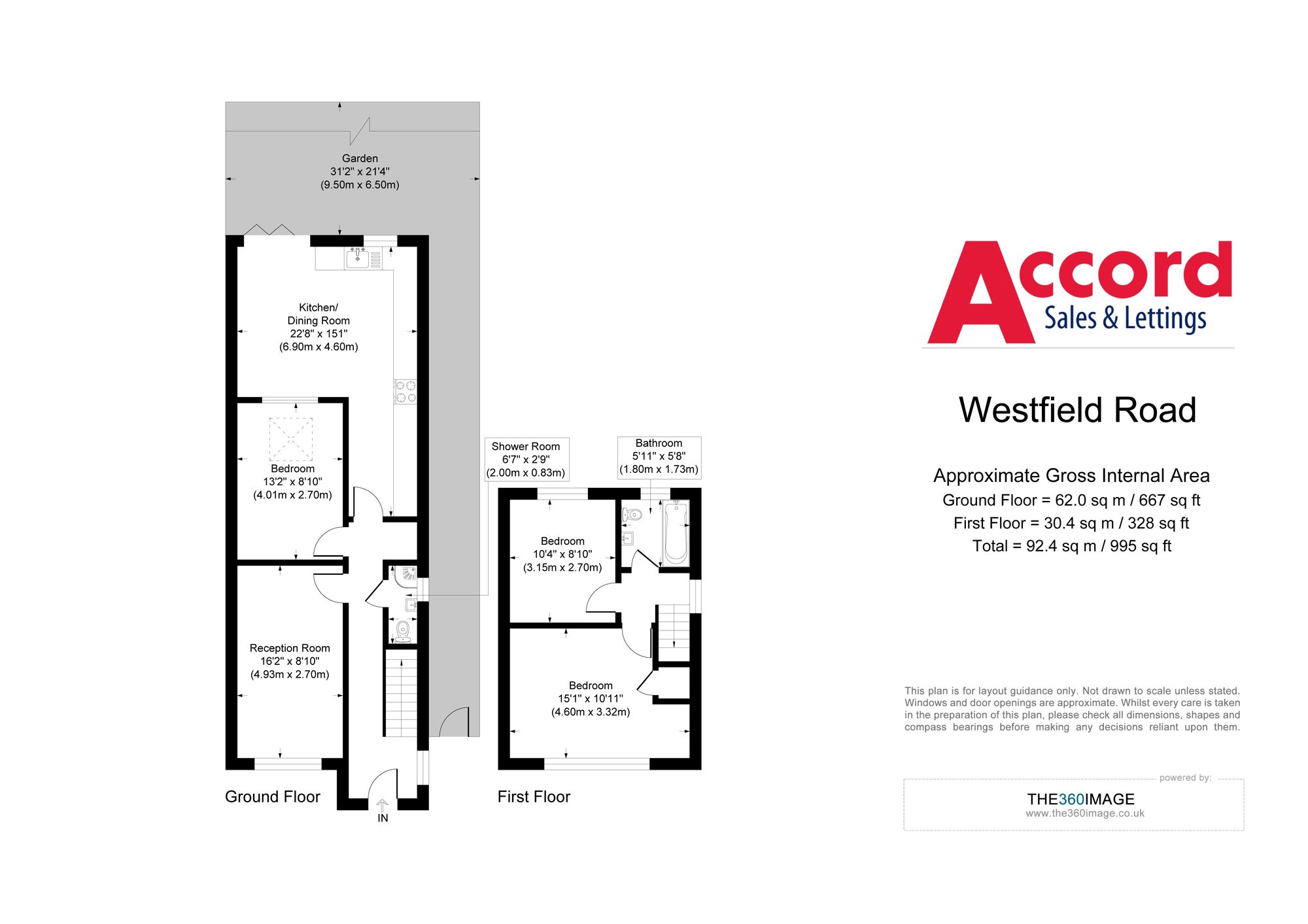 34 Westfield Road, Dagenham floorplan