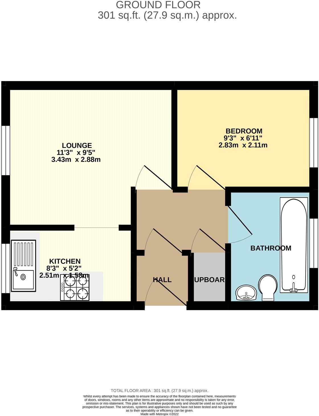 28, The Maltings, Royal Wootton Bassett floorplan