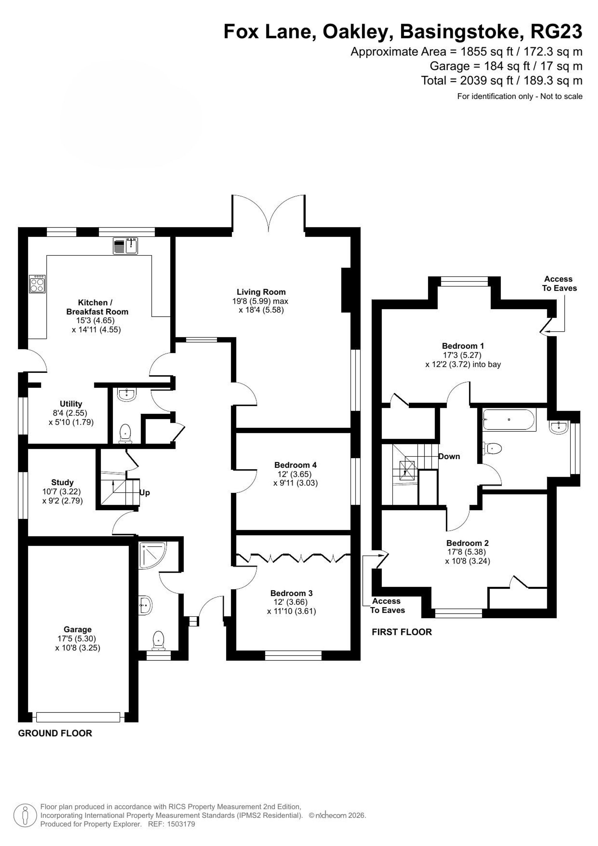 Silverdale Fox Lane, Basingstoke floorplan