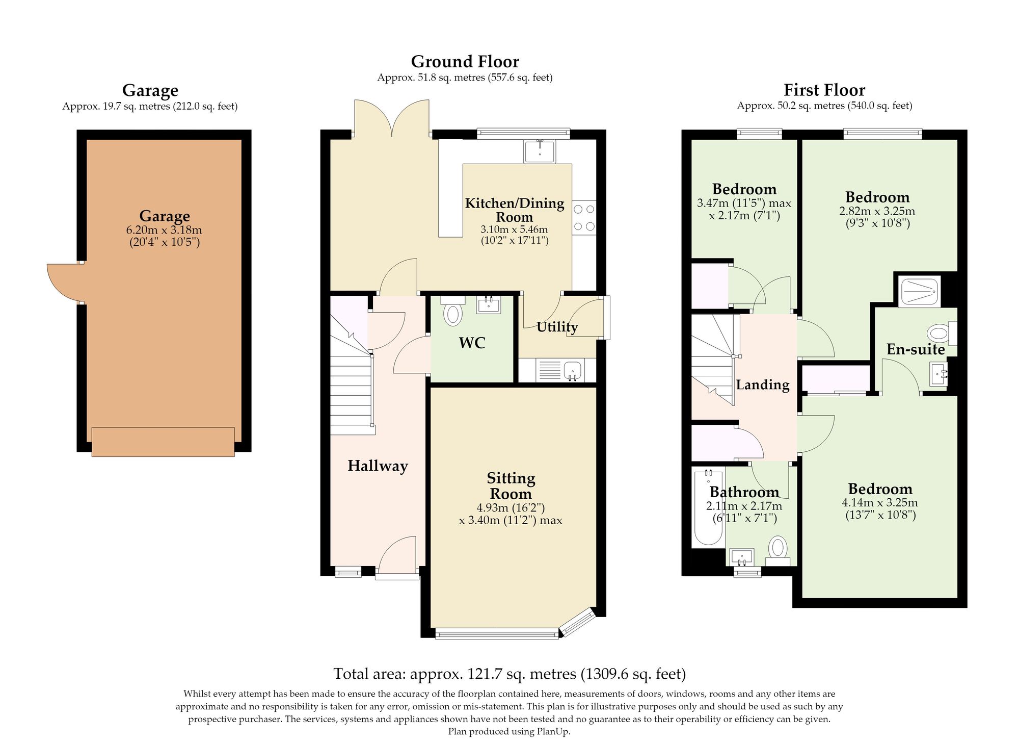 16 Kings Road, Bury St. Edmunds floorplan