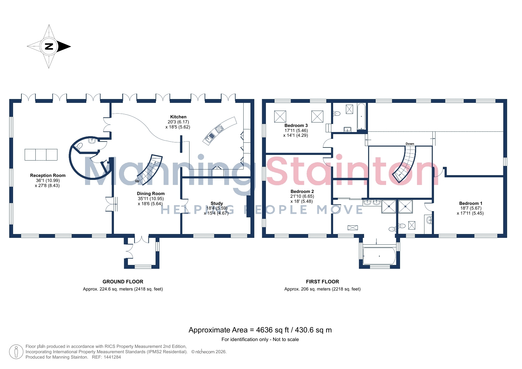 The Sunday School,, Radcliffe Lane, West Yorkshire floorplan