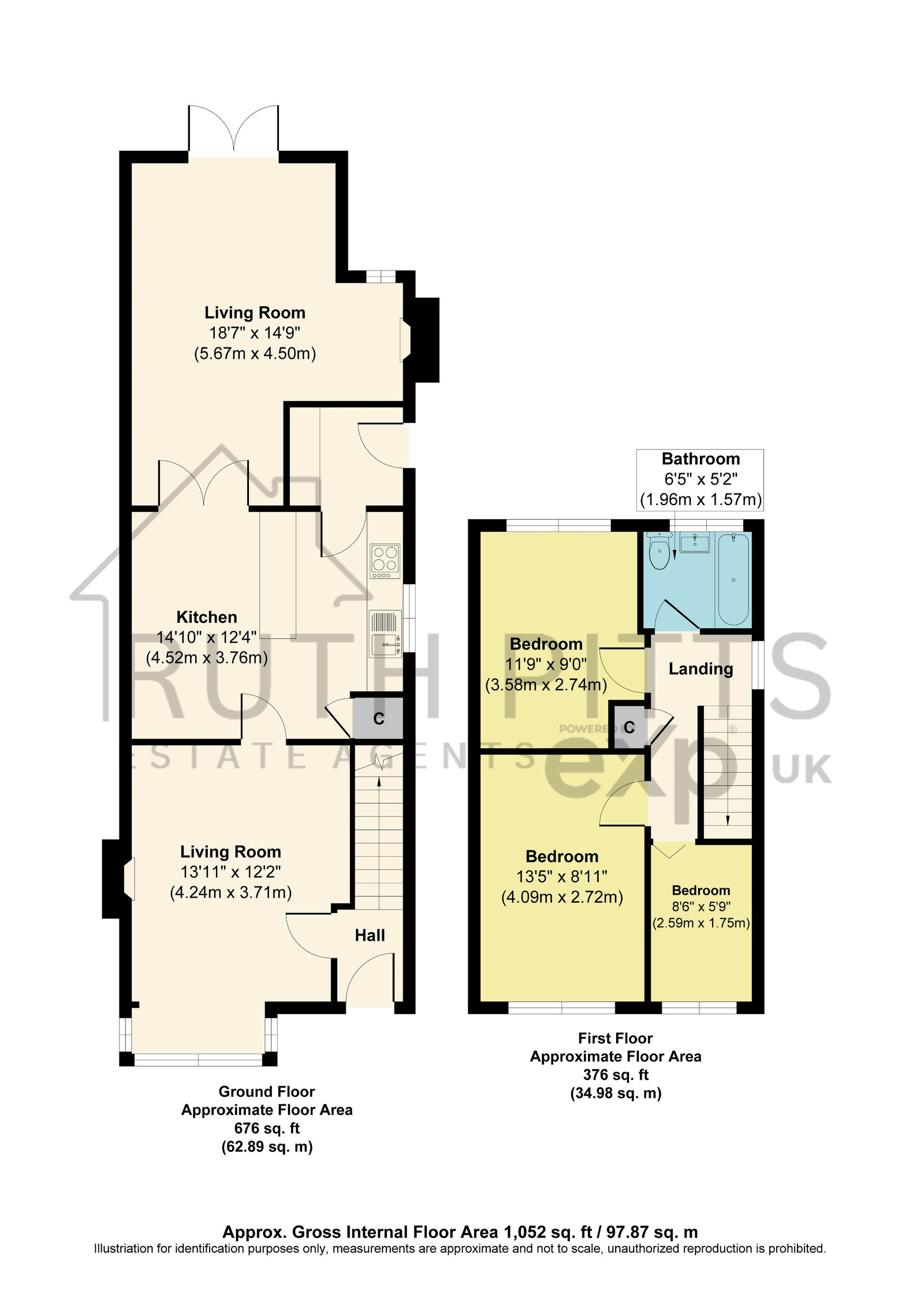 14, Greenwood Avenue, Pontefract floorplan