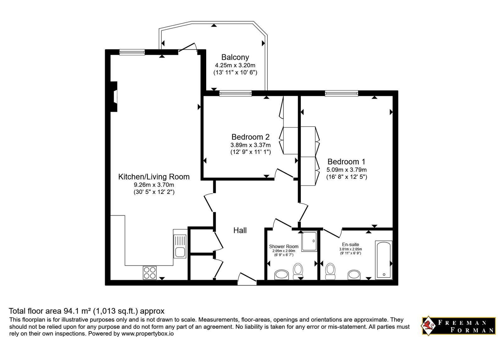 15 The Old Coach Works,, High Street, Wadhurst floorplan