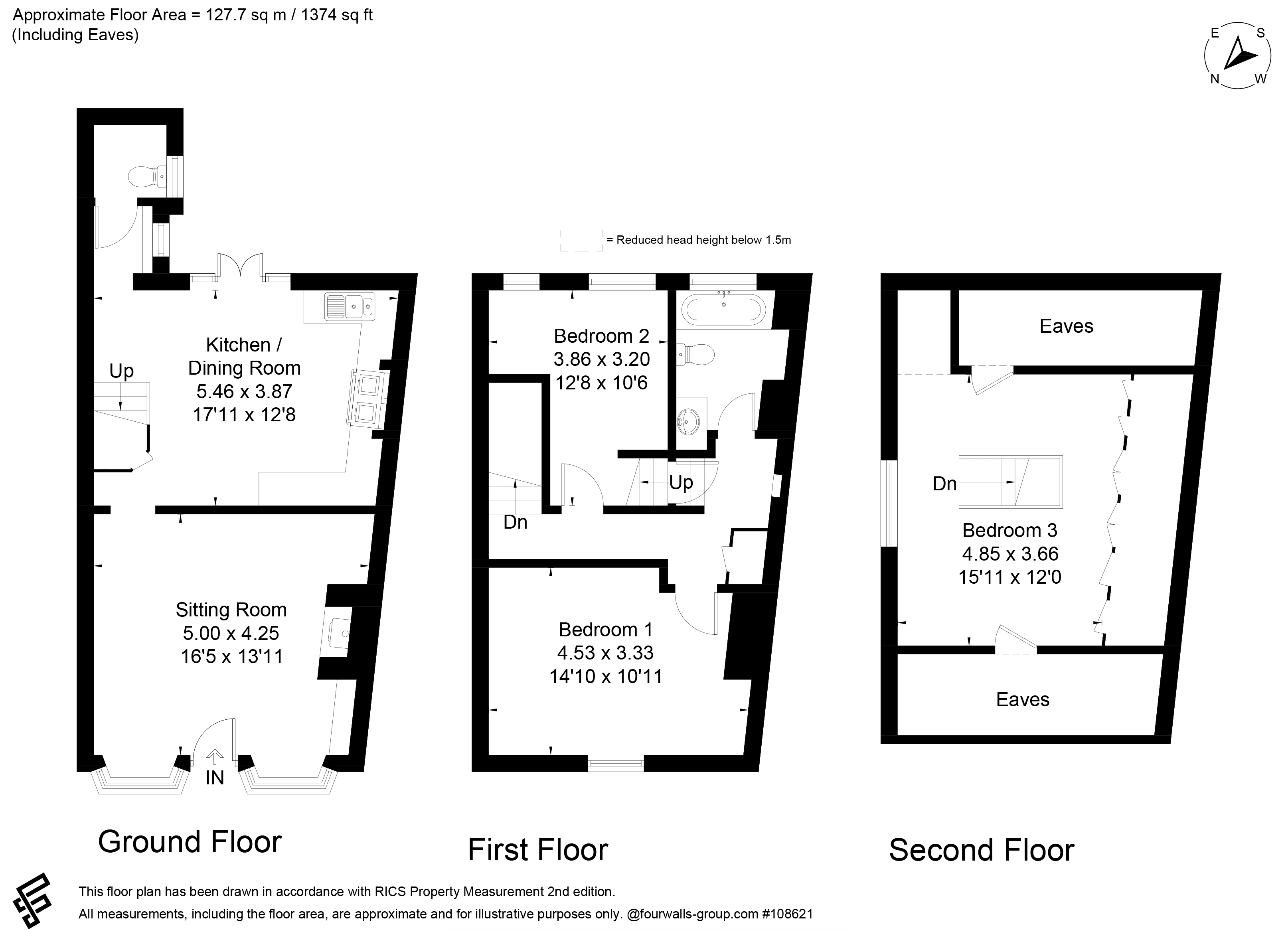 2, Oxford Street, Hungerford floorplan