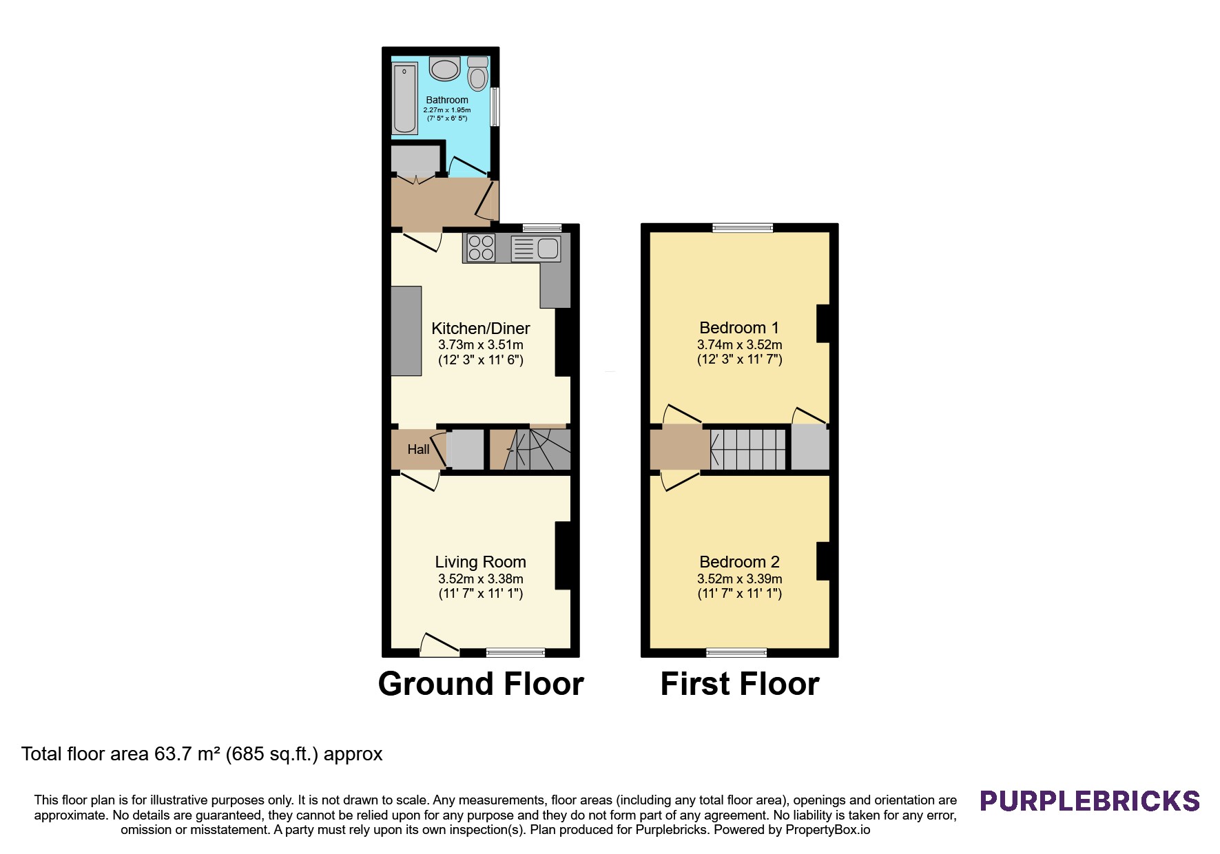 8, Ogden Road, Stoke-on-Trent floorplan