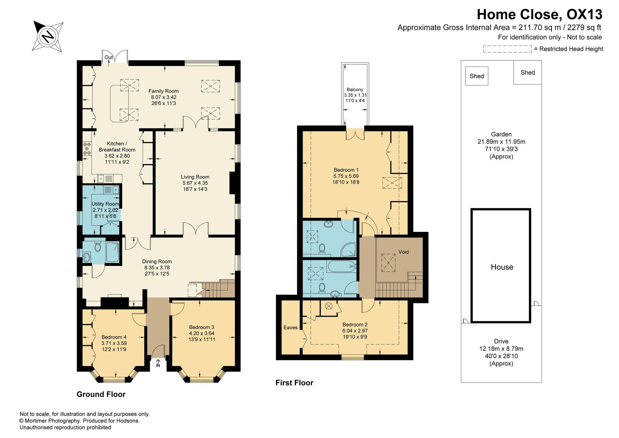 31 Home Close, Abingdon floorplan